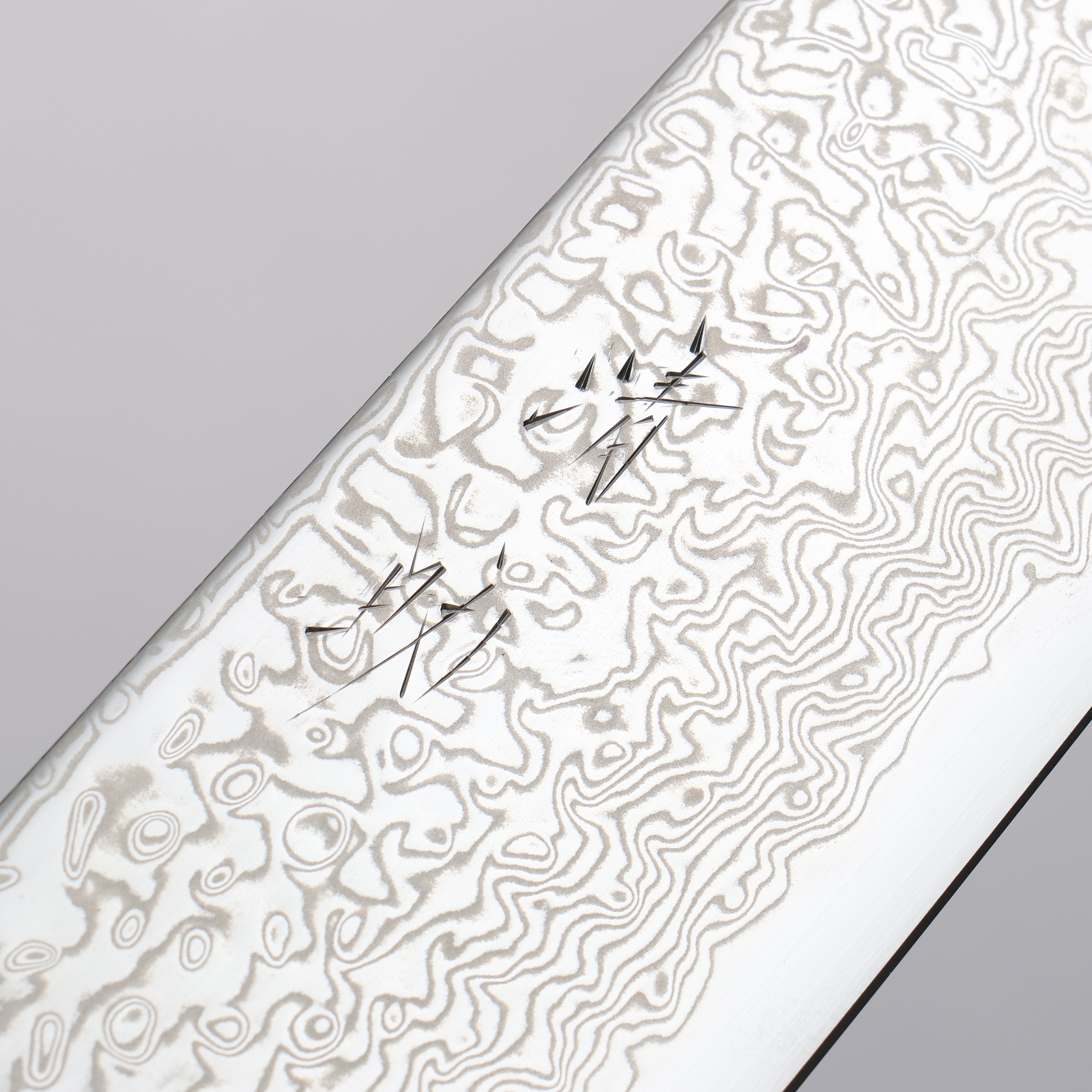 清助 SLD 鋼 49層大馬士革紋 切付牛刀 210mm 橡木 握把 - 清助刃物