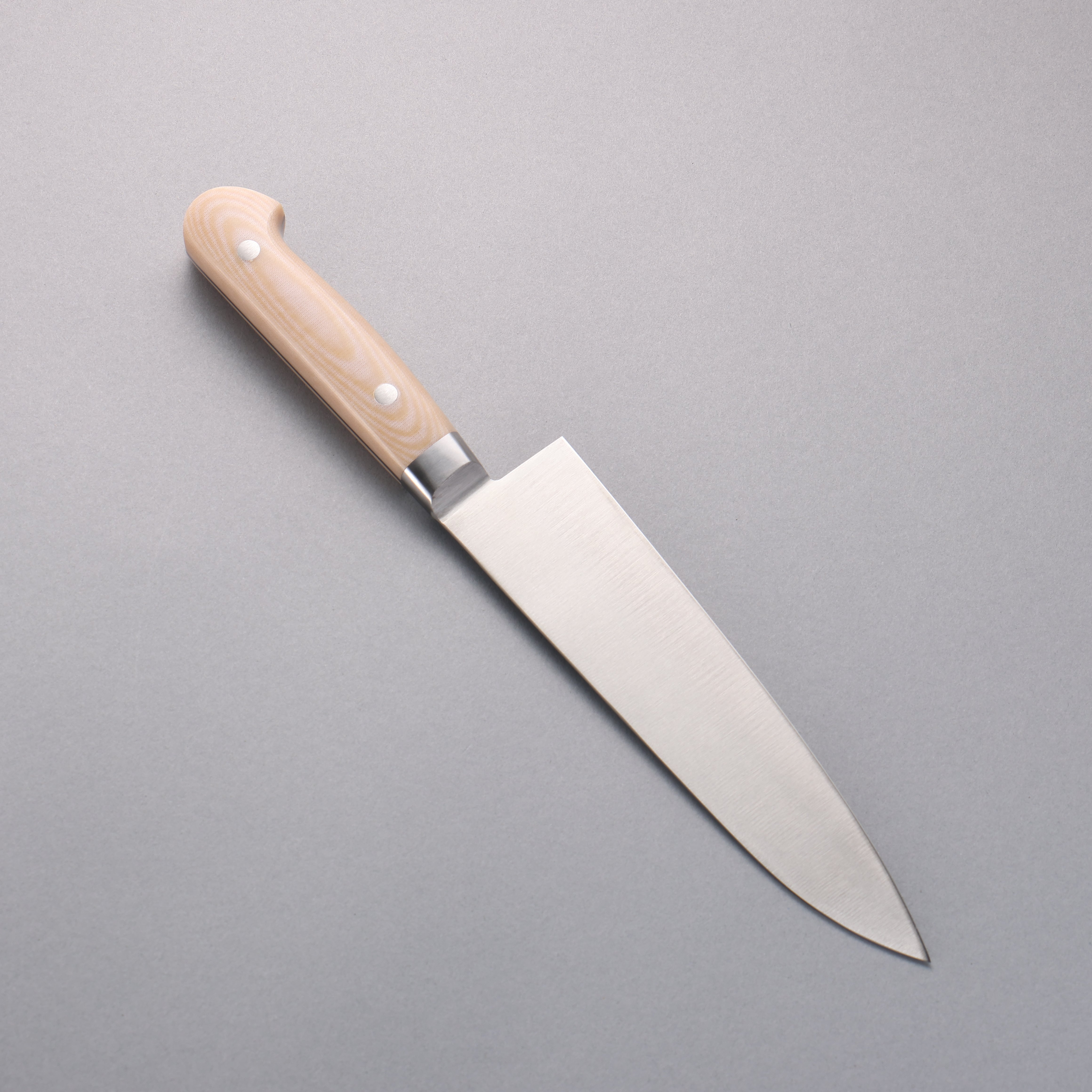 ANNE 日本鋼 牛刀 180mm 米卡塔(樹脂複合材料) 握把 - 清助刃物