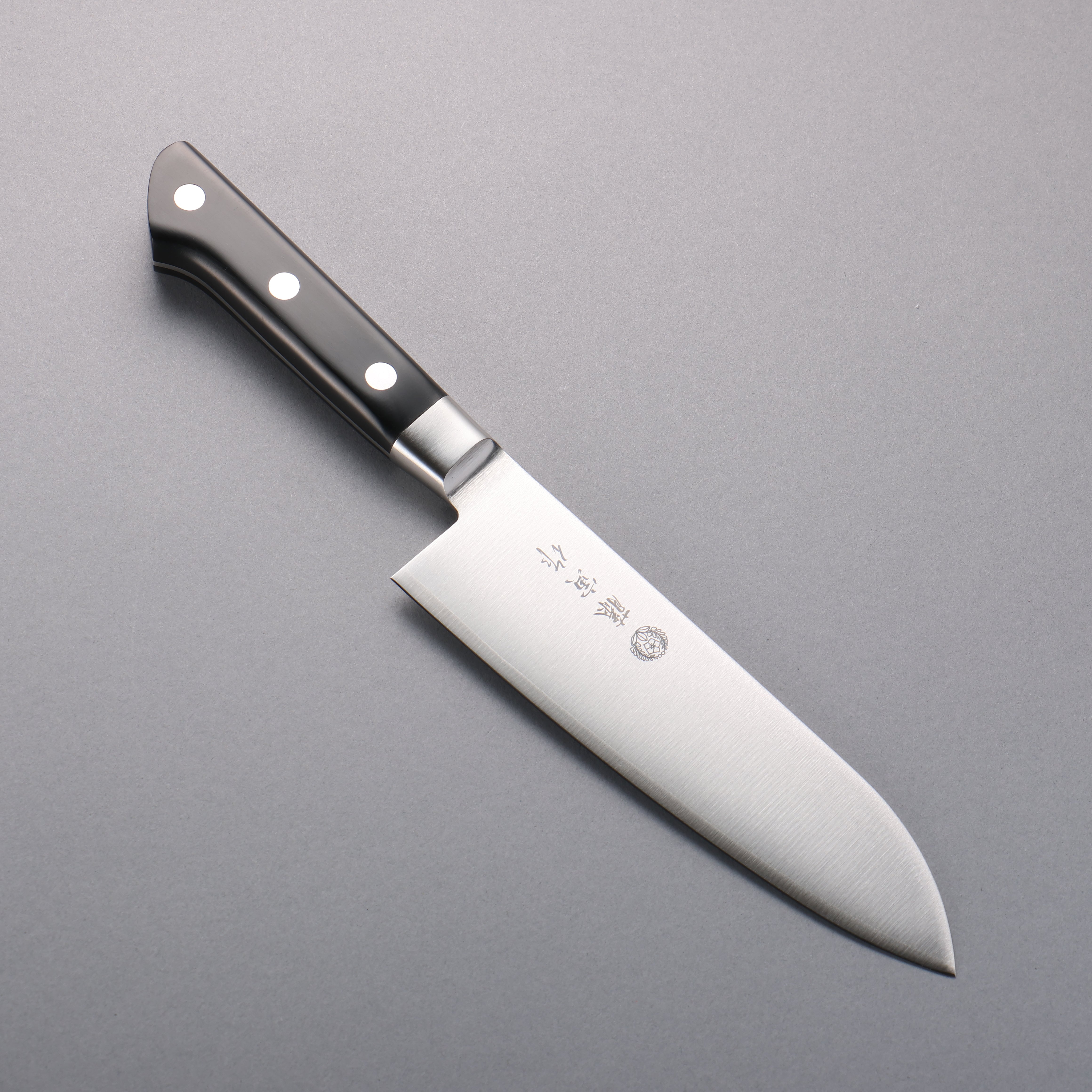 藤次郎(藤寅) DP 鈷合金 三德刀 170mm 合成木握把 FU503 - 清助刃物