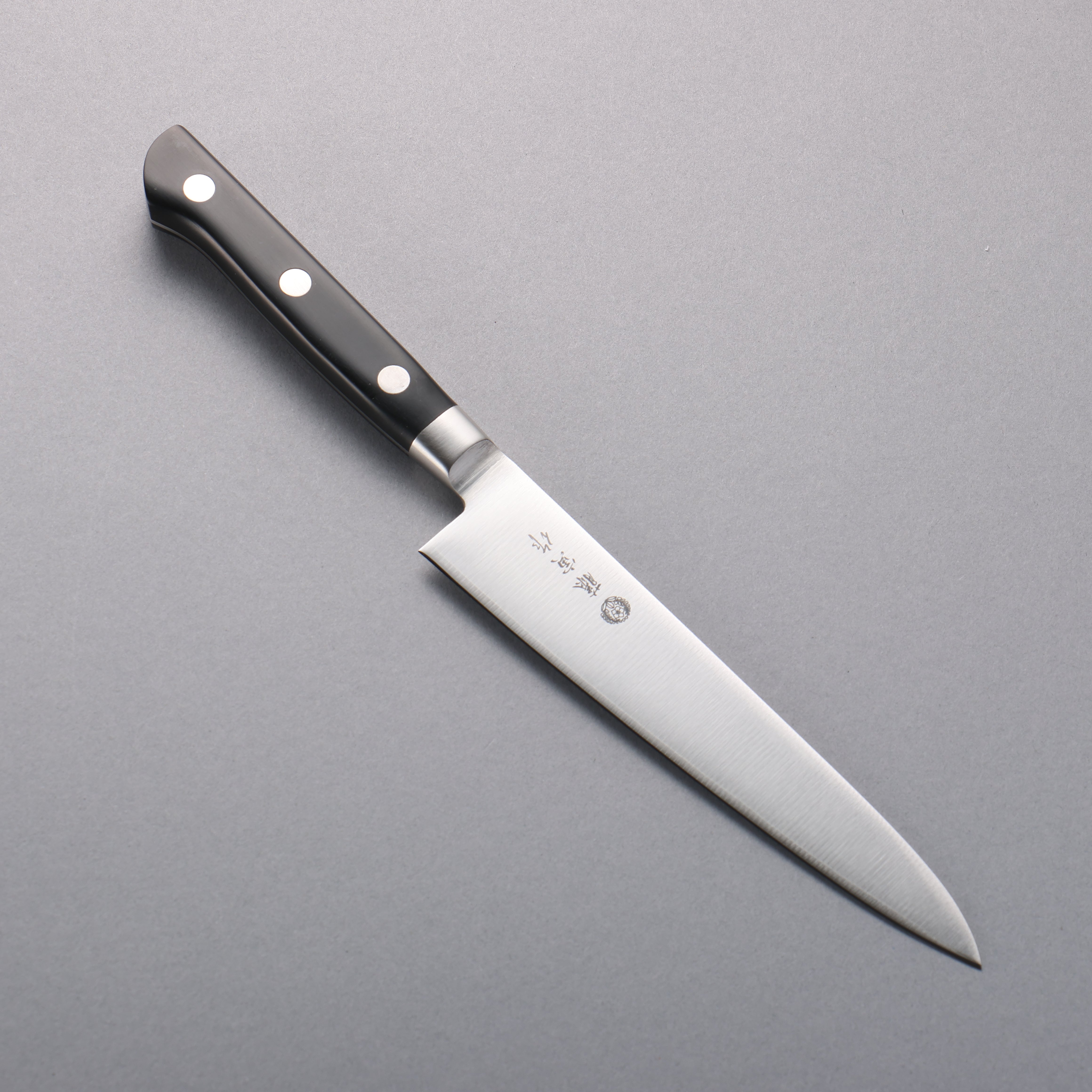 藤次郎(藤寅) DP 鈷合金 多用途小刀 150mm 合成木握把 FU802 - 清助刃物