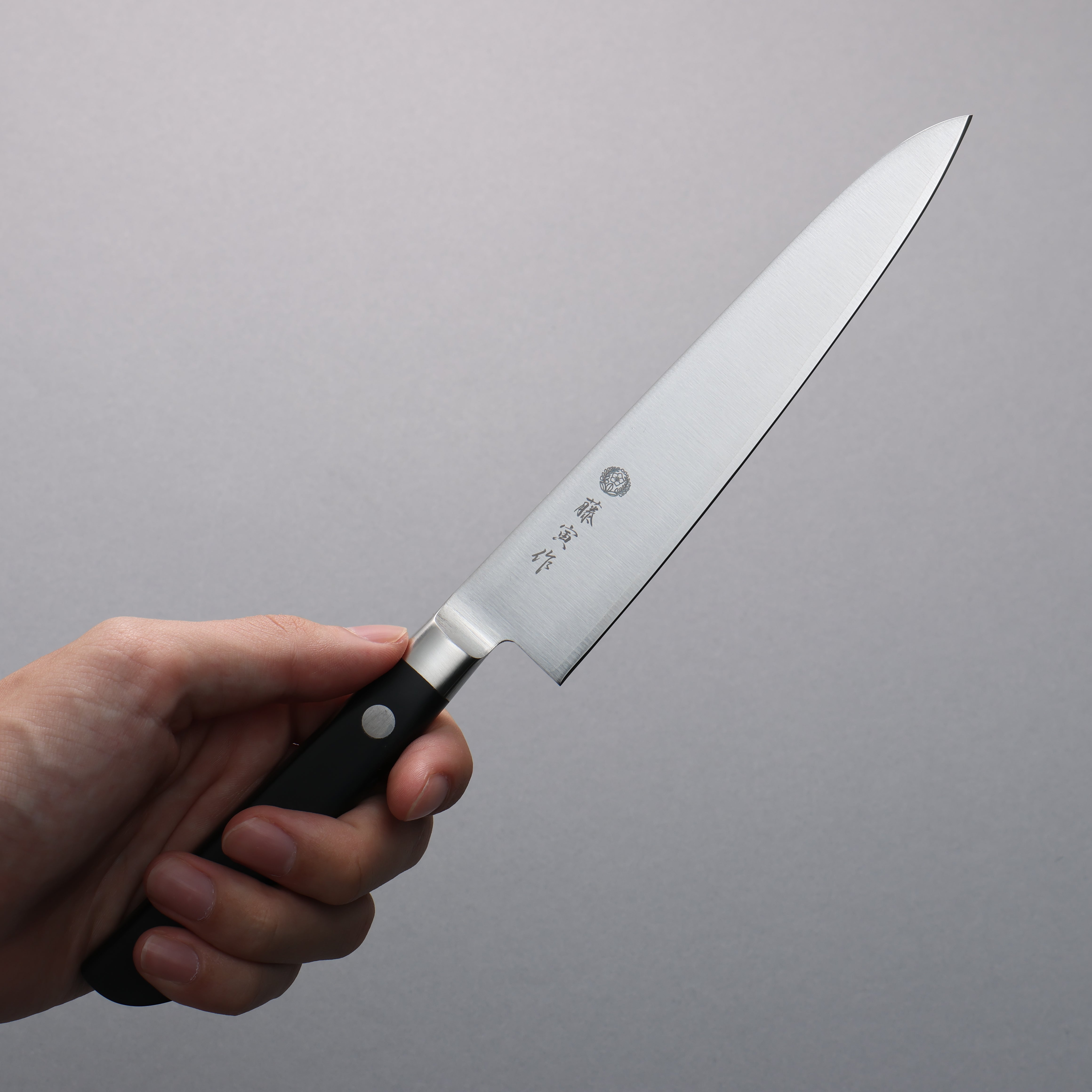 藤次郎(藤寅) DP 鈷合金 多用途小刀 150mm 合成木握把 FU802 - 清助刃物