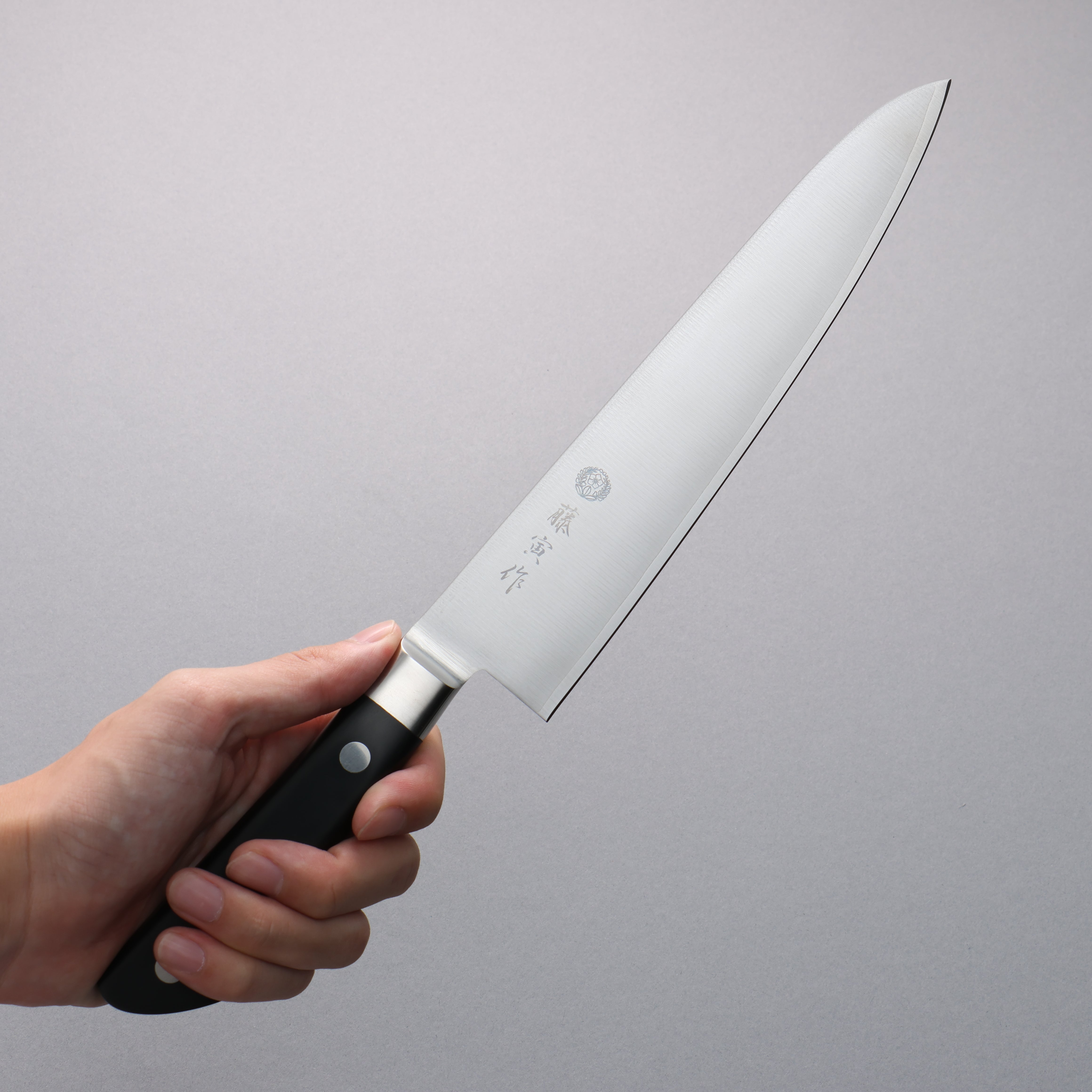 藤次郎(藤寅) DP 鈷合金 牛刀 210mm 合成木握把 FU808 - 清助刃物