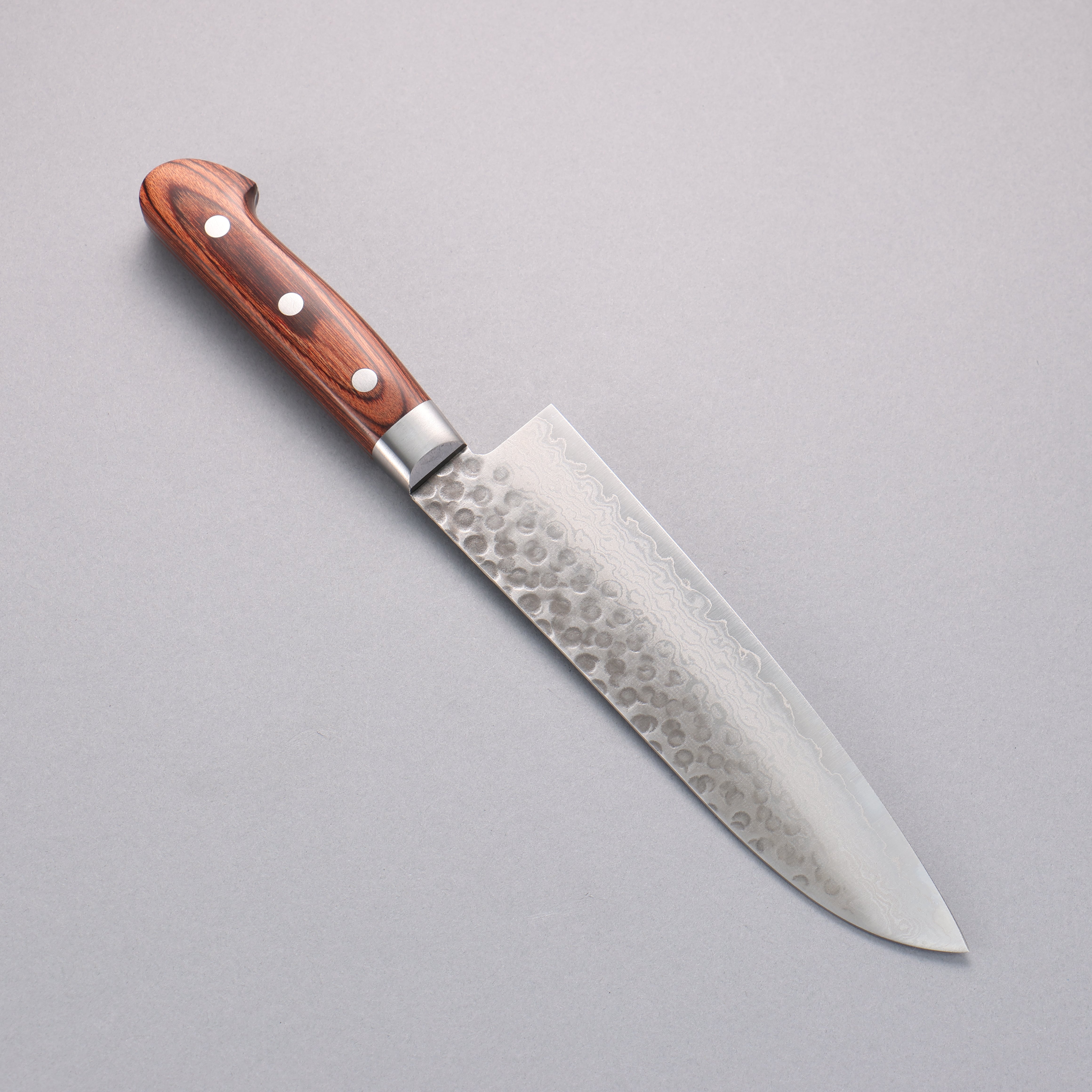 堺 孝行 VG10 17層大馬士革紋 三德刀 180mm - 清助刃物