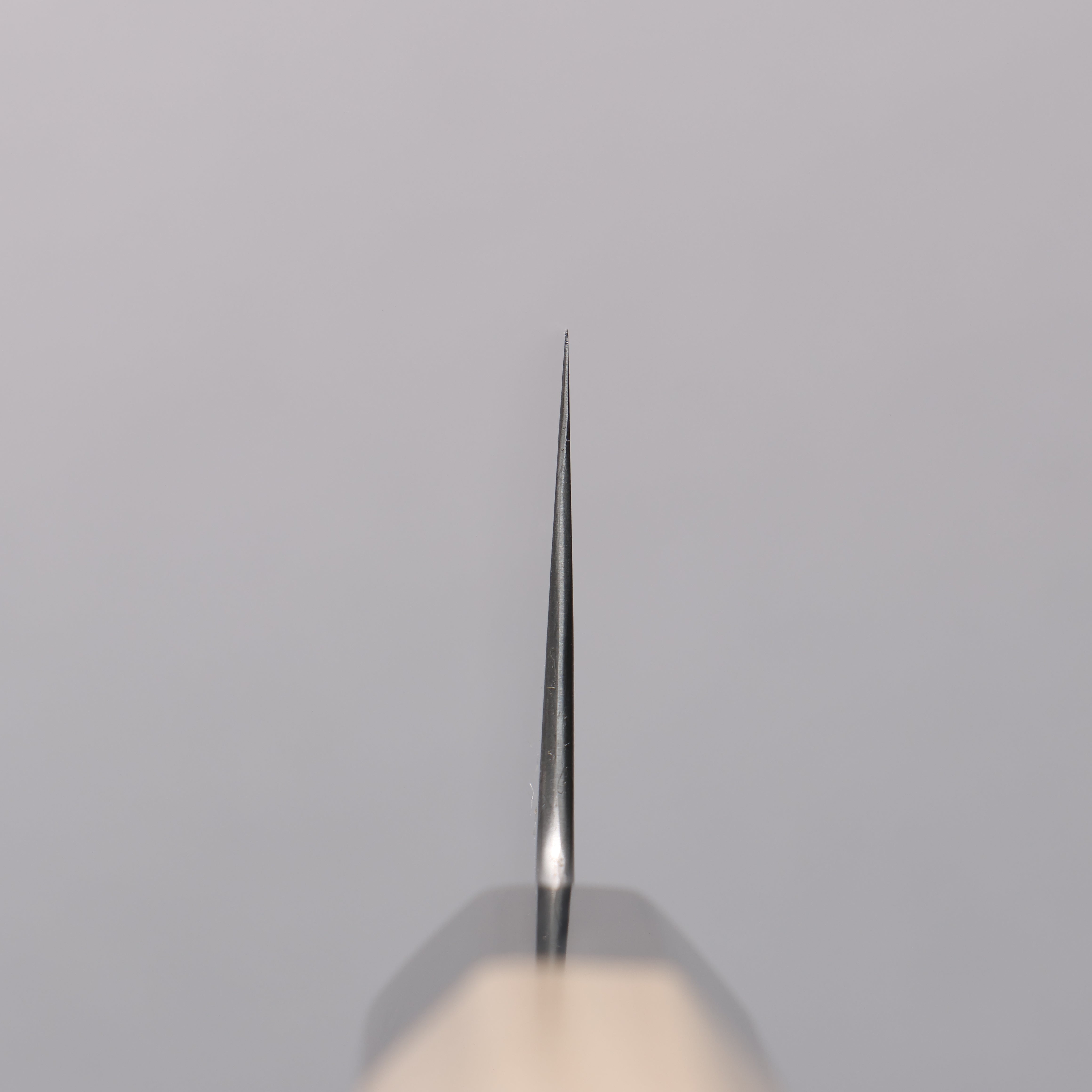 菊月 白鋼二號 霞研 切付牛刀 210mm 木蘭握把 - 清助刃物