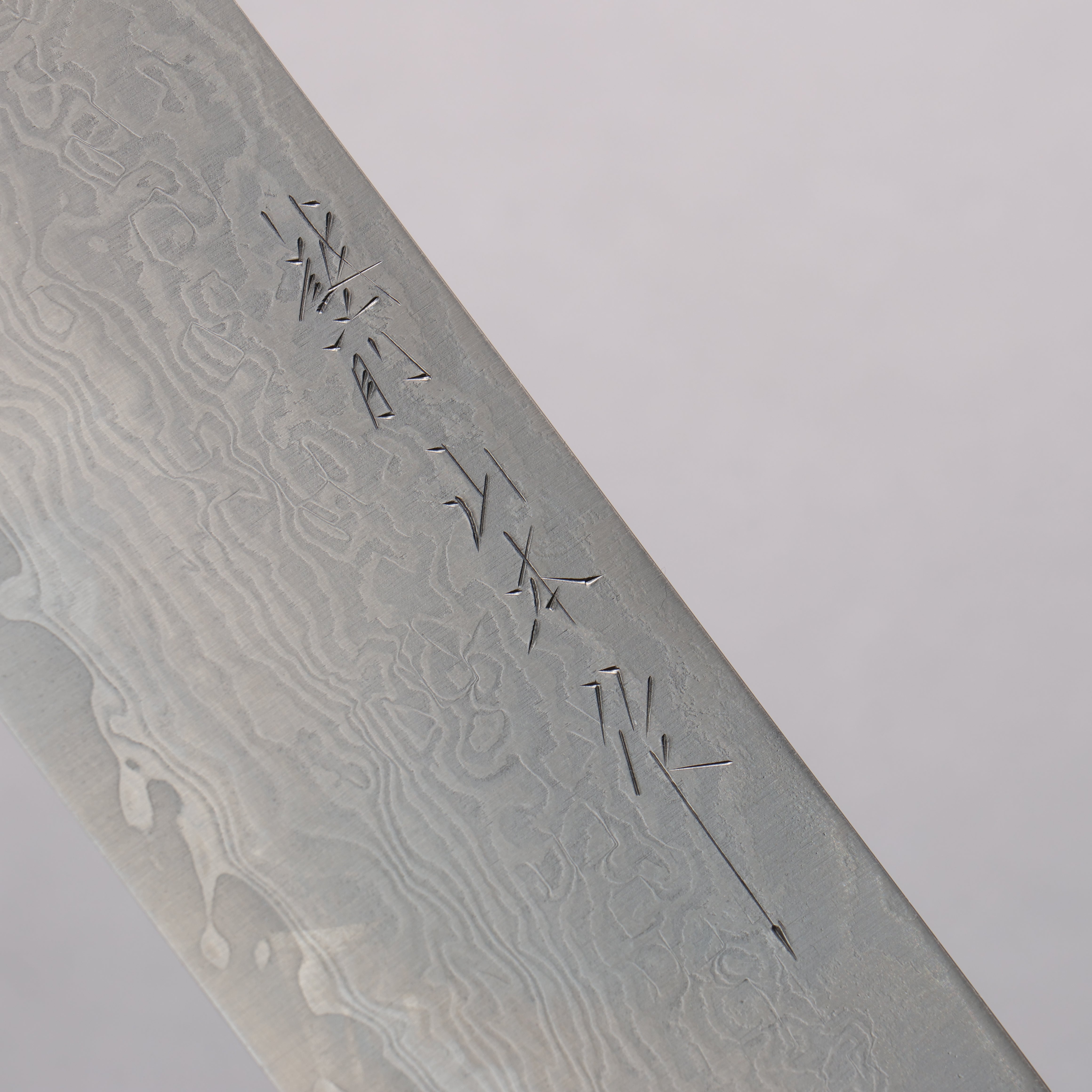 山本 直 SG2 大馬士革紋 打磨處理 菜切 165mm 紫檀木(口輪:黑合成木) 握把 - 清助刃物