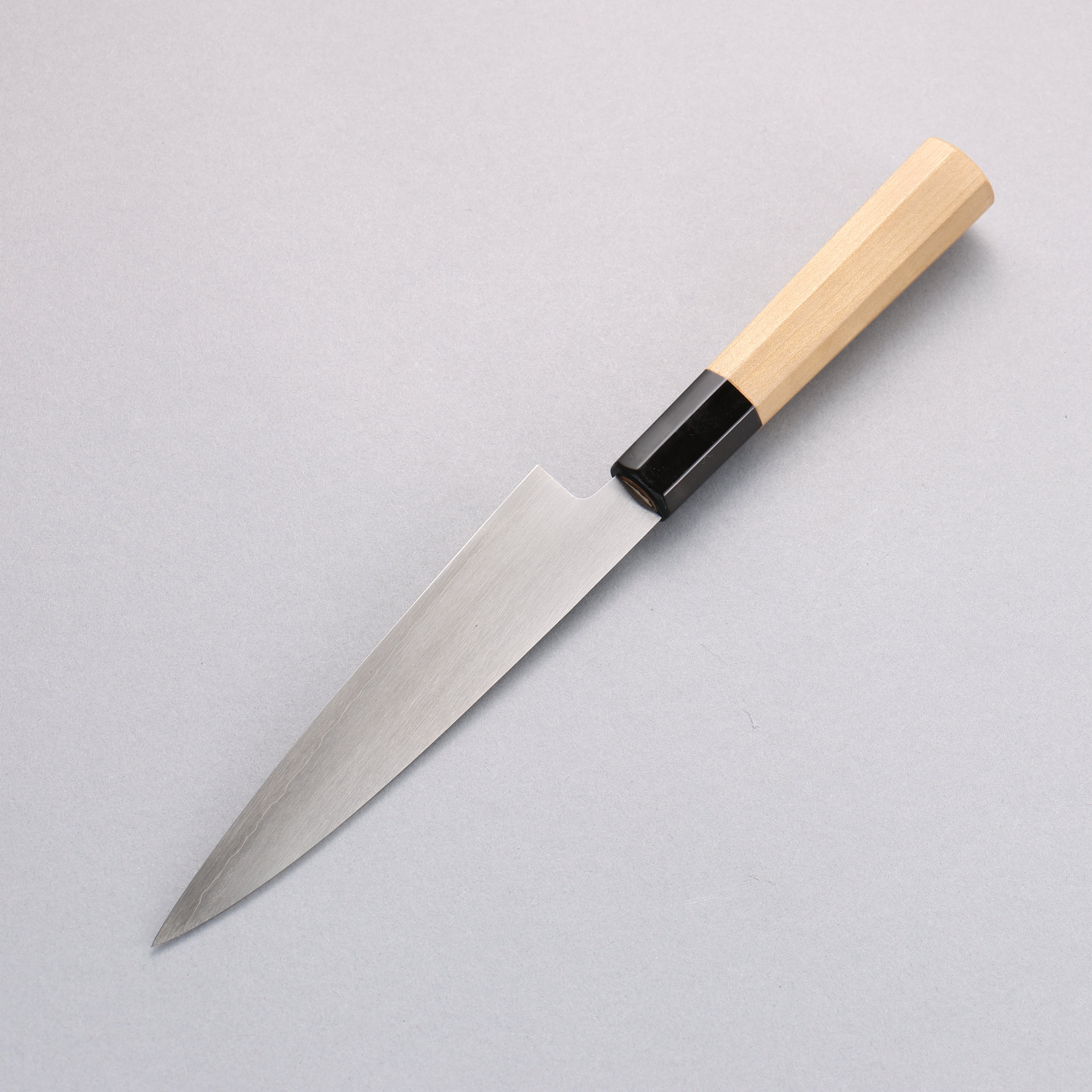 源 昭忠 銀三鋼 霞研 多用途小刀 150mm 木蘭 握把 - 清助刃物