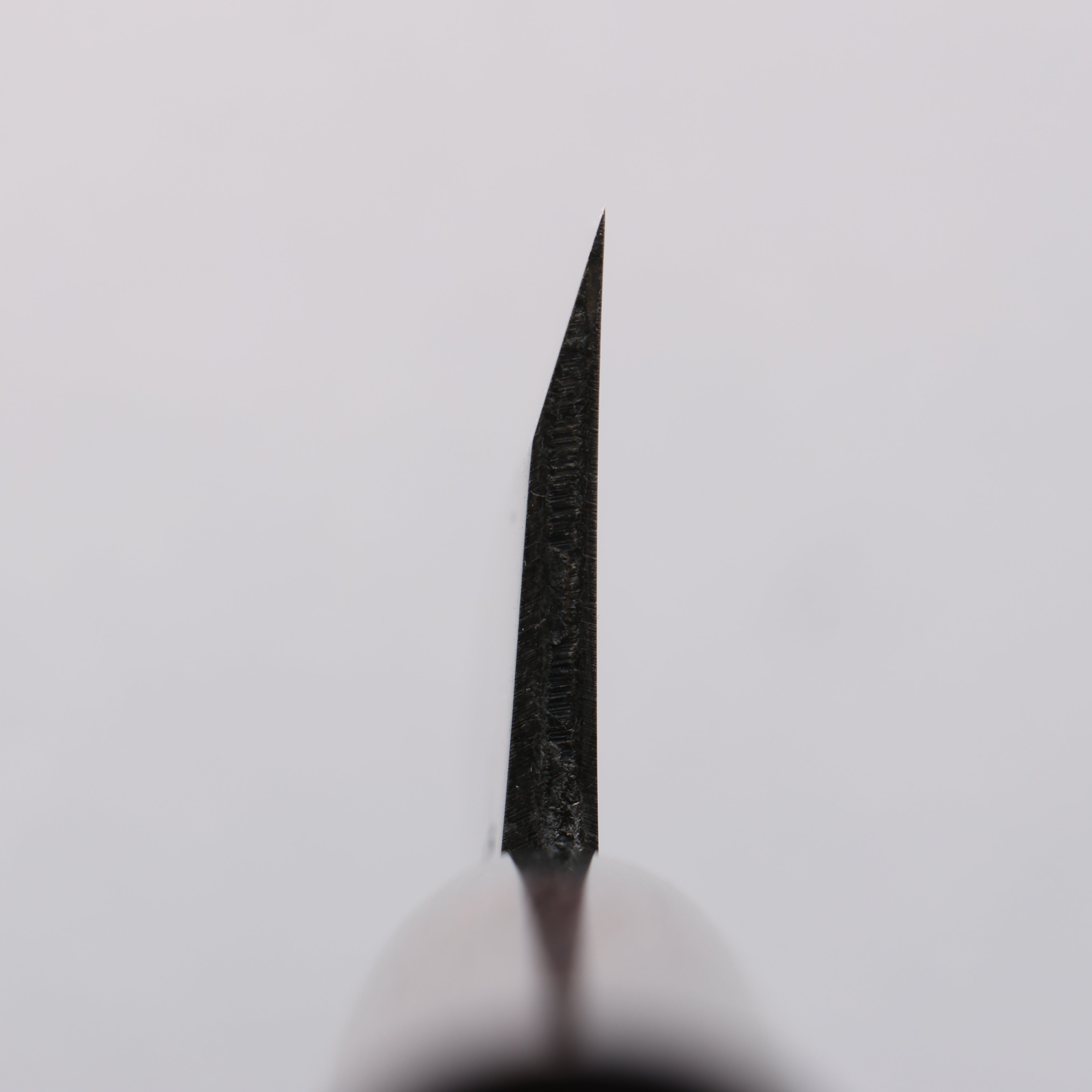 清助 青鋼 霞研 出刃 150mm 紫檀木 握把 - 清助刃物