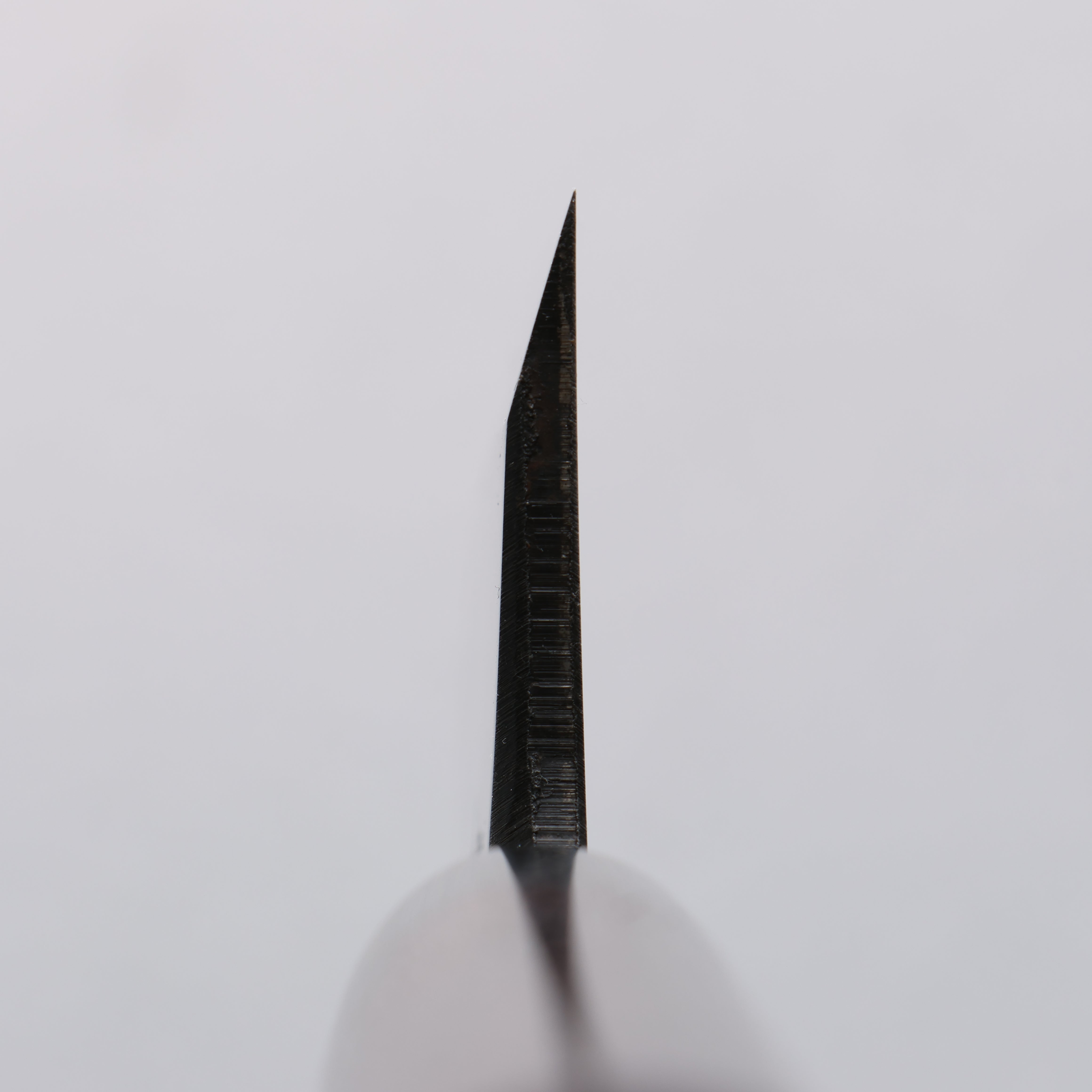 清助 青鋼 霞研 出刃 165mm 紫檀木 握把 - 清助刃物