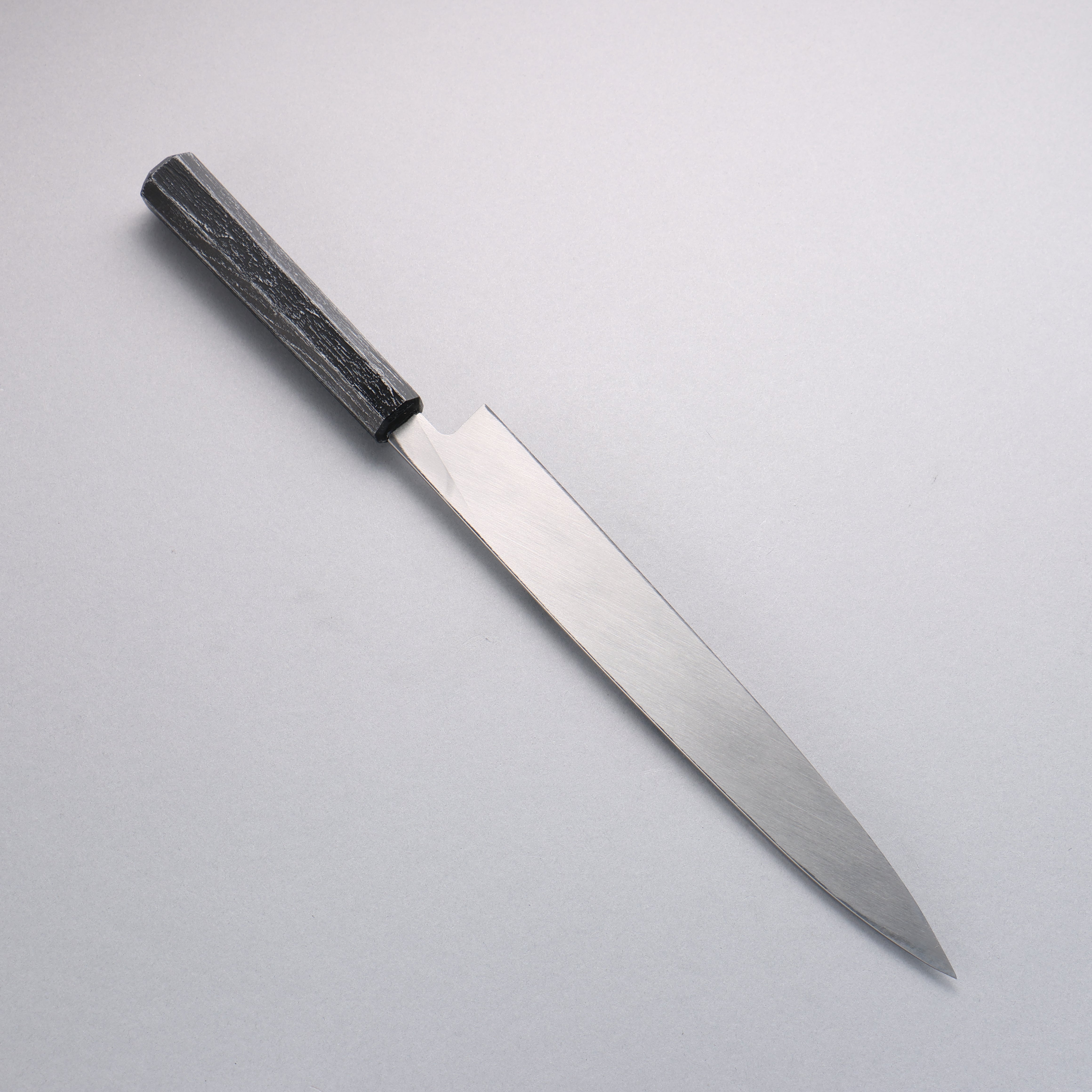 堺 孝行 七色 INOX 鉬鋼 柳刃 270mm ABS 樹脂(黑檀)握把 - 清助刃物