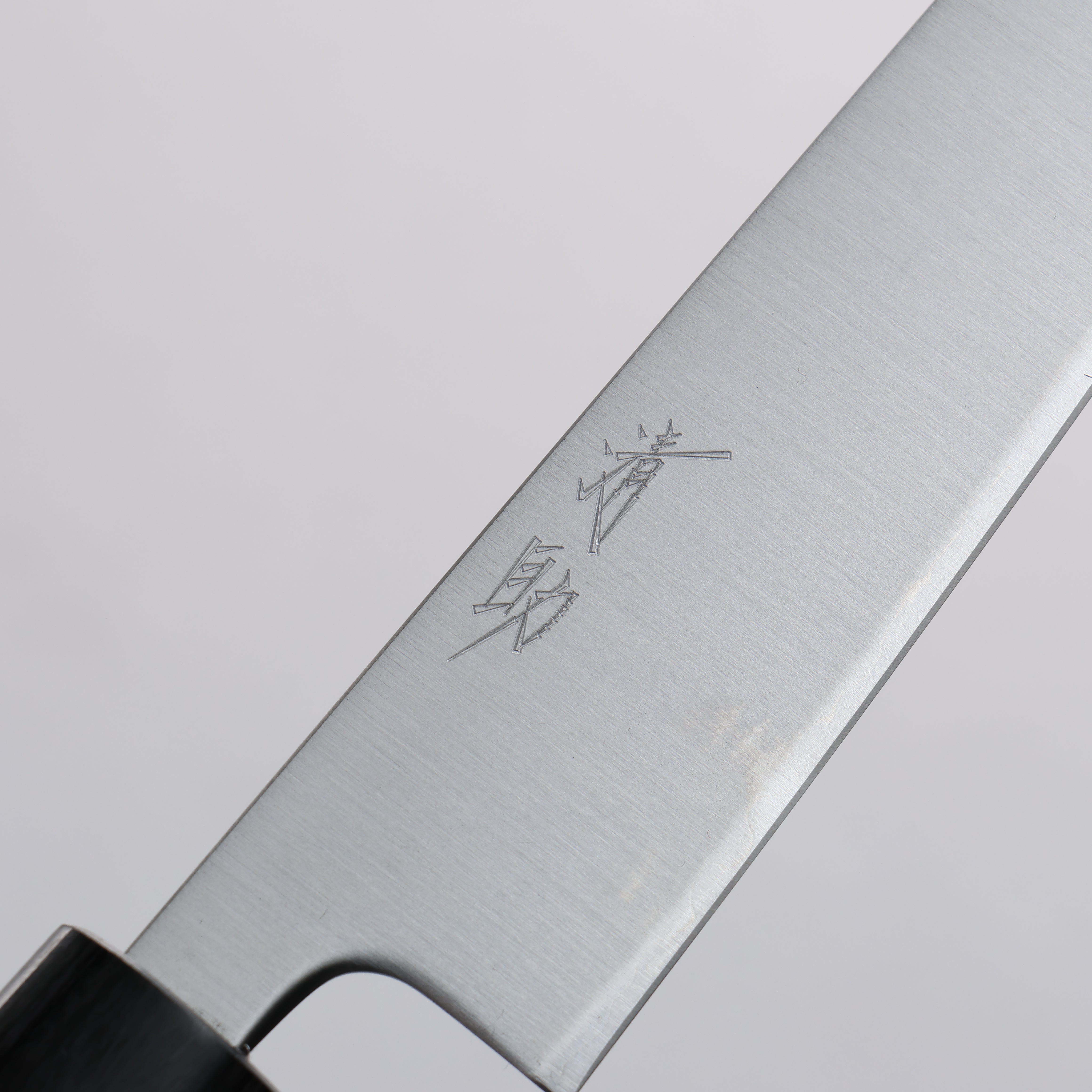 清助 超級青鋼 打磨處理 多用途小刀 150mm 紫檀木(口輪:黑合成木) 握把 - 清助刃物