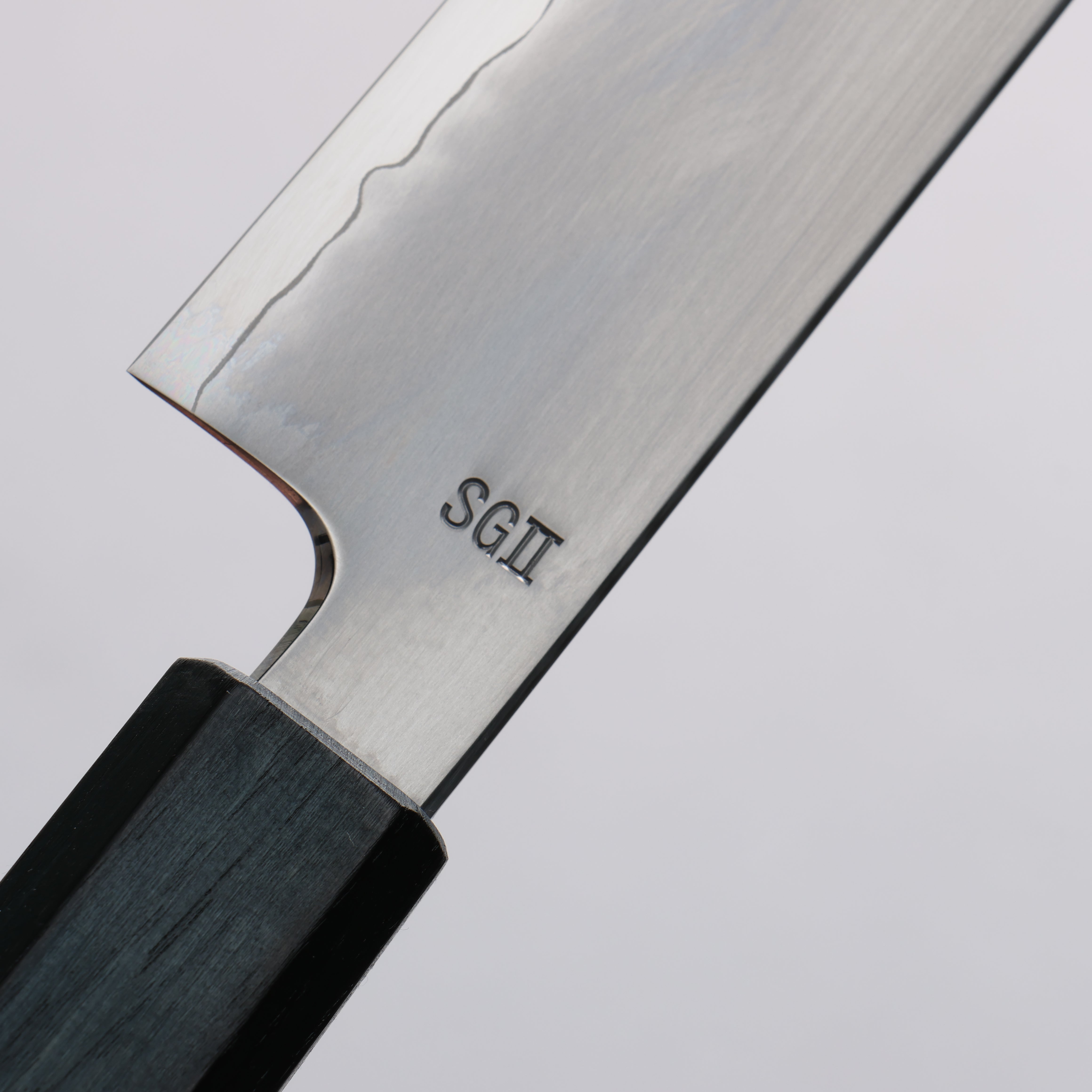 明神直人 SG2 霞研 筋引 240mm 橡木(靛藍染色) 握把 - 清助刃物