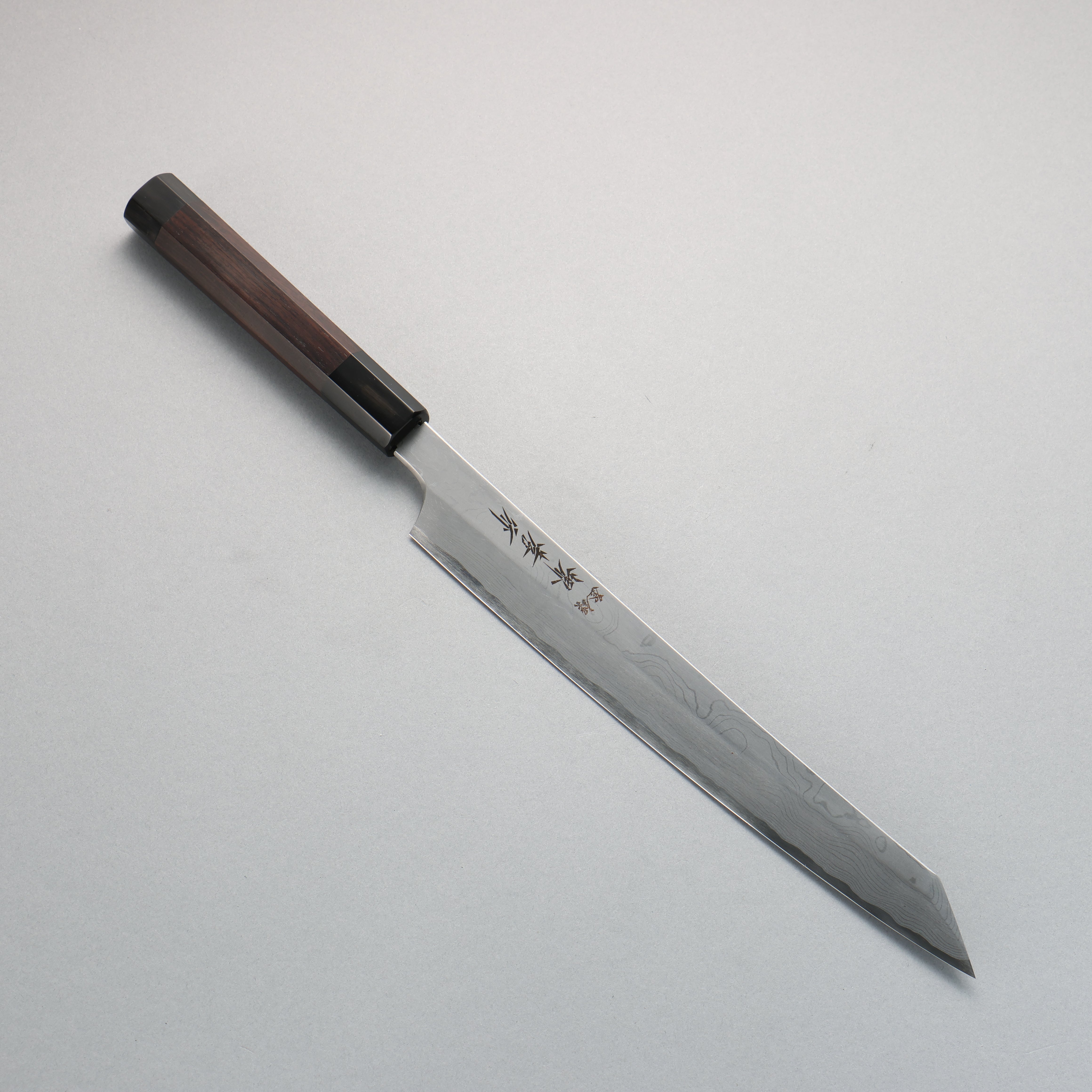 堺 孝行 青龍 青鋼二號 切付柳刃 270mm 附刀鞘 - 清助刃物