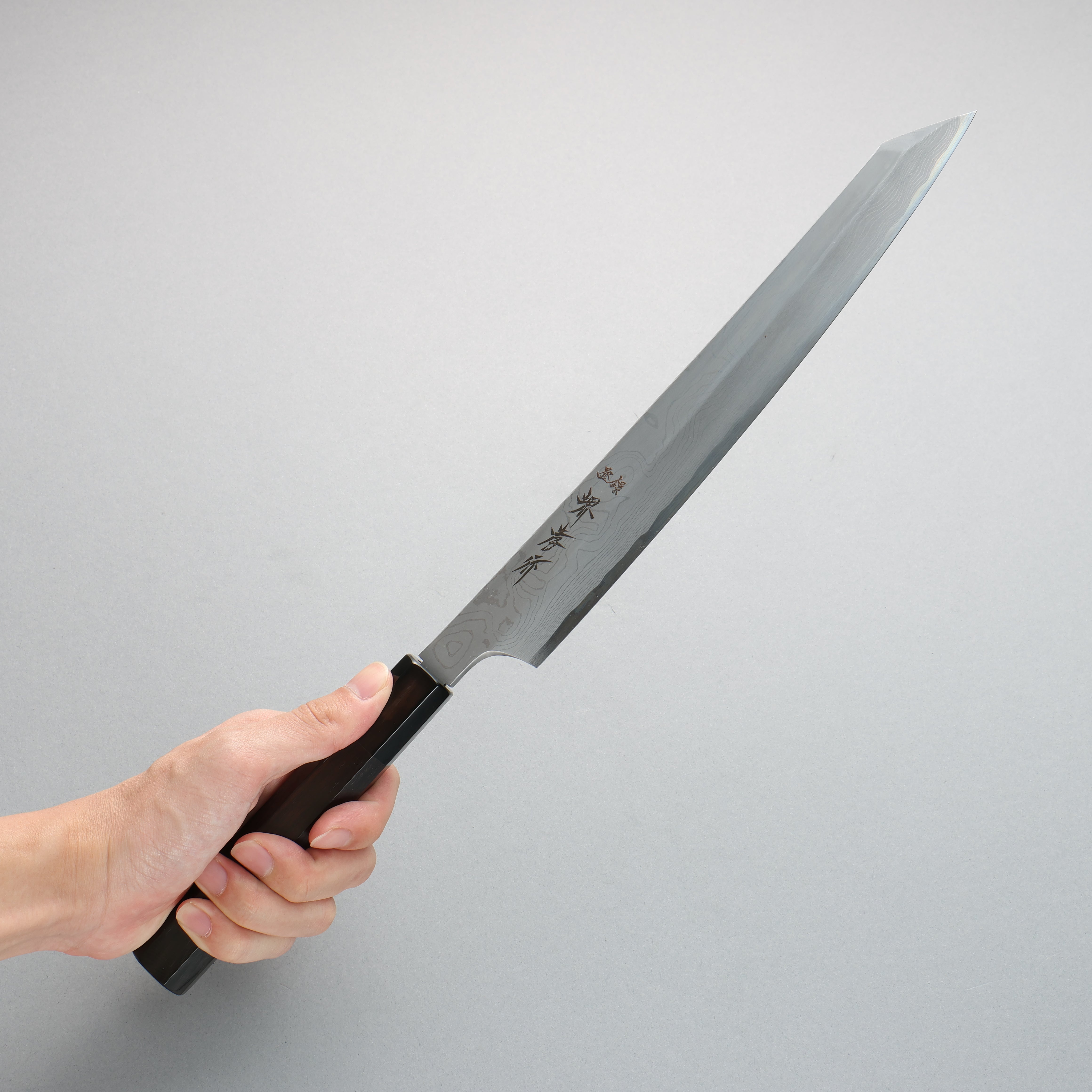 堺 孝行 青龍 青鋼二號 切付柳刃 270mm 附刀鞘 - 清助刃物