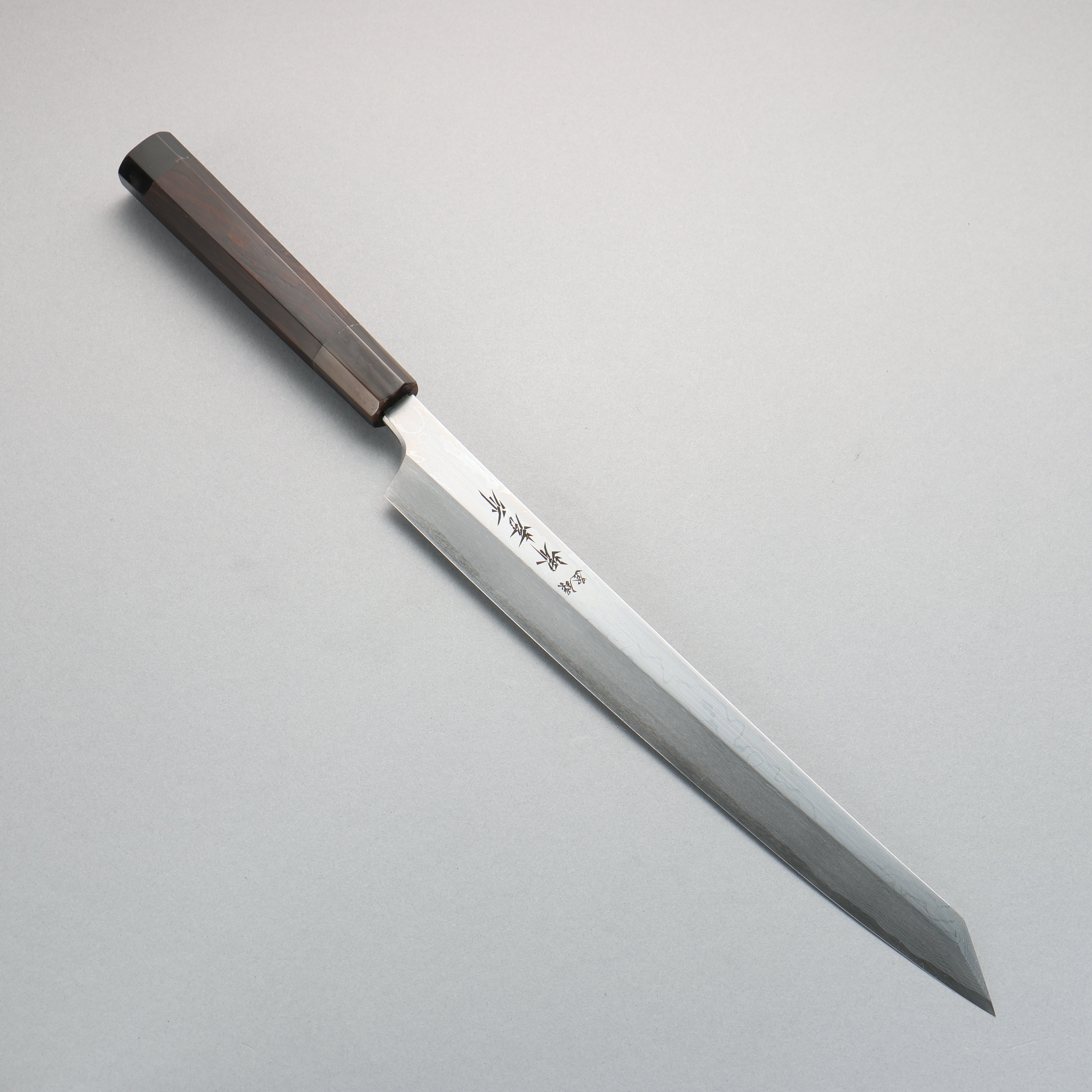 堺 孝行 青龍 青鋼二號 切付柳刃 300mm 附刀鞘 - 清助刃物