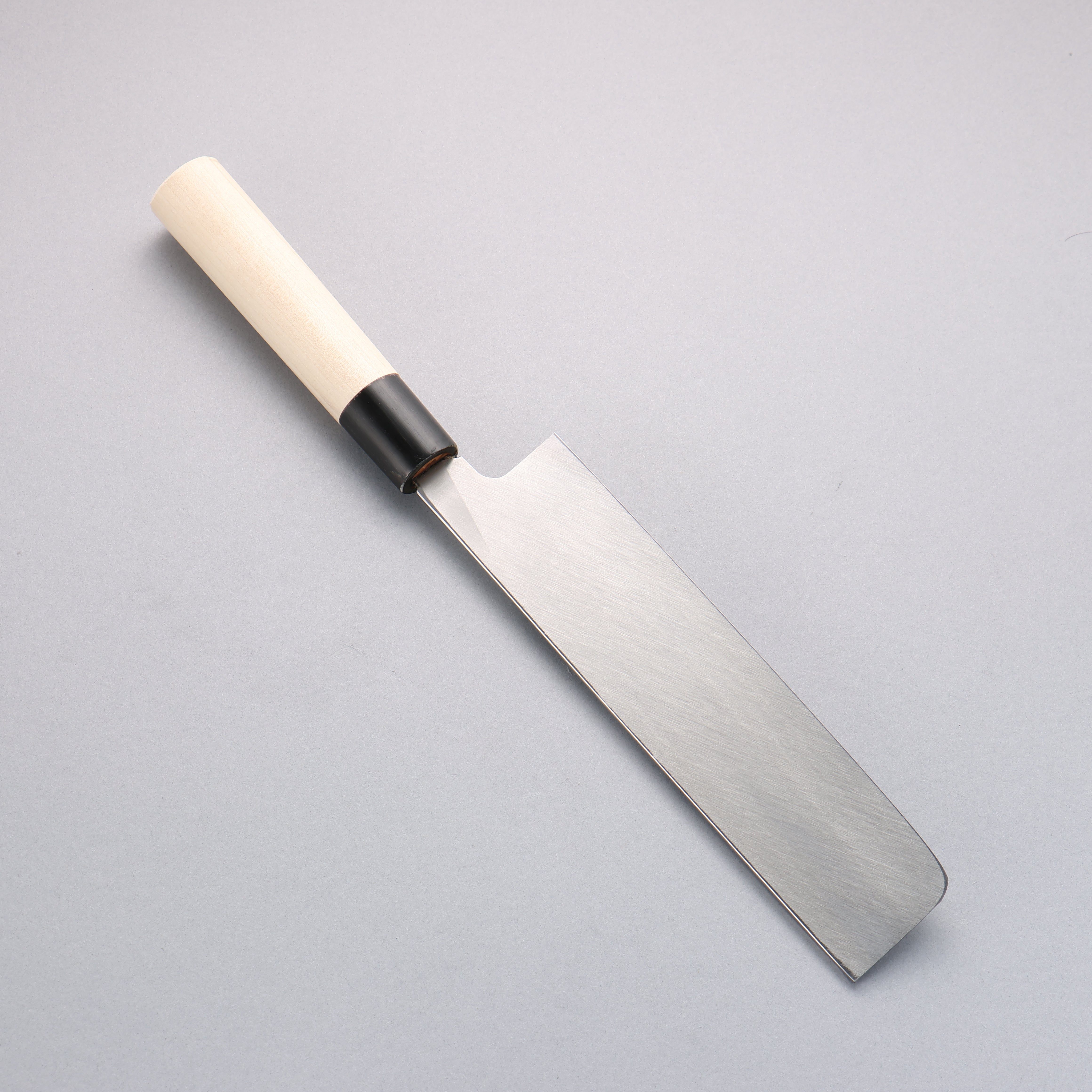 堺 孝行 INOX 鉬鋼 薄刃 210mm 木蘭握把 - 清助刃物