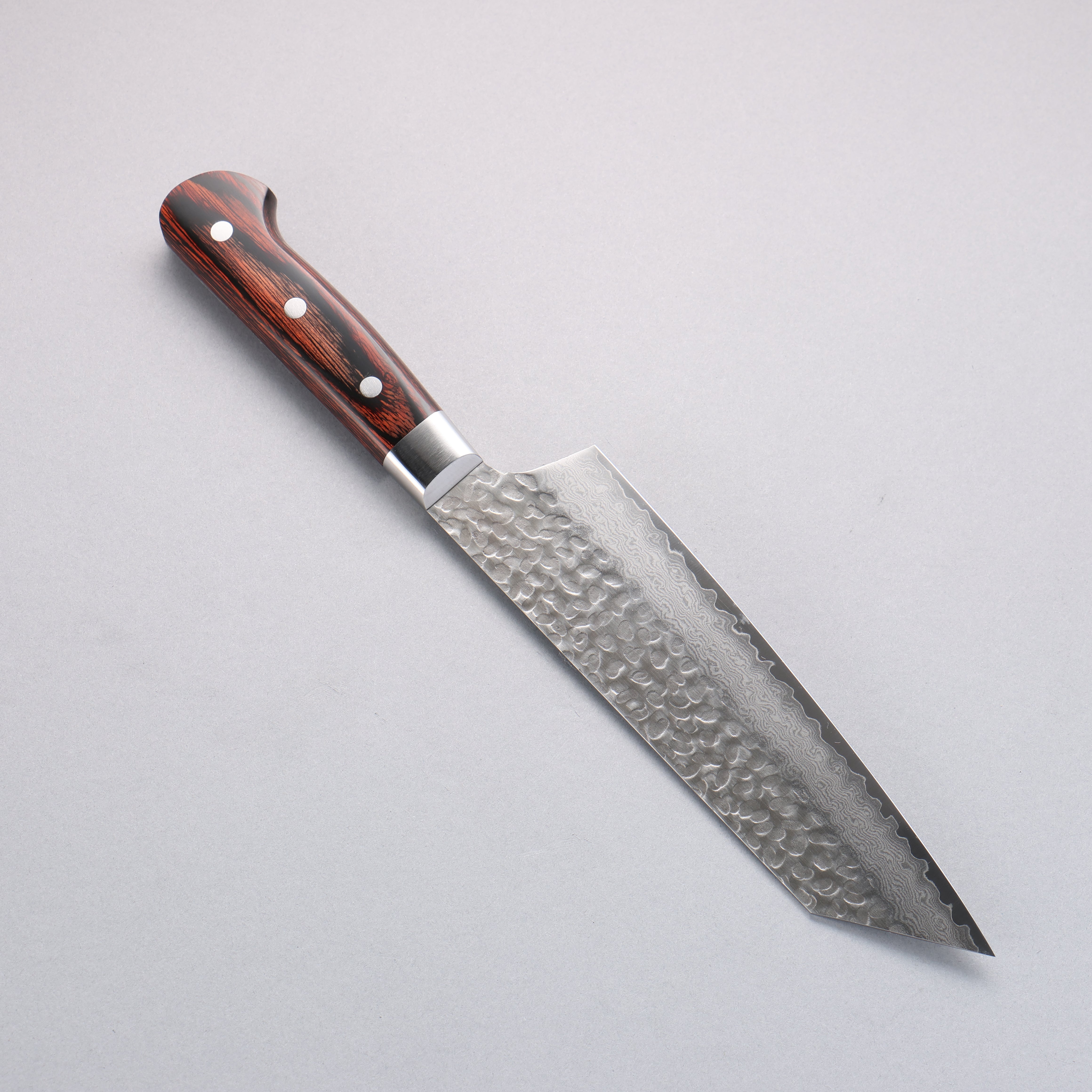 堺 孝行 VG10 33層 大馬士革紋 切付牛刀 190mm 桃花心合成木 握把 - 清助刃物