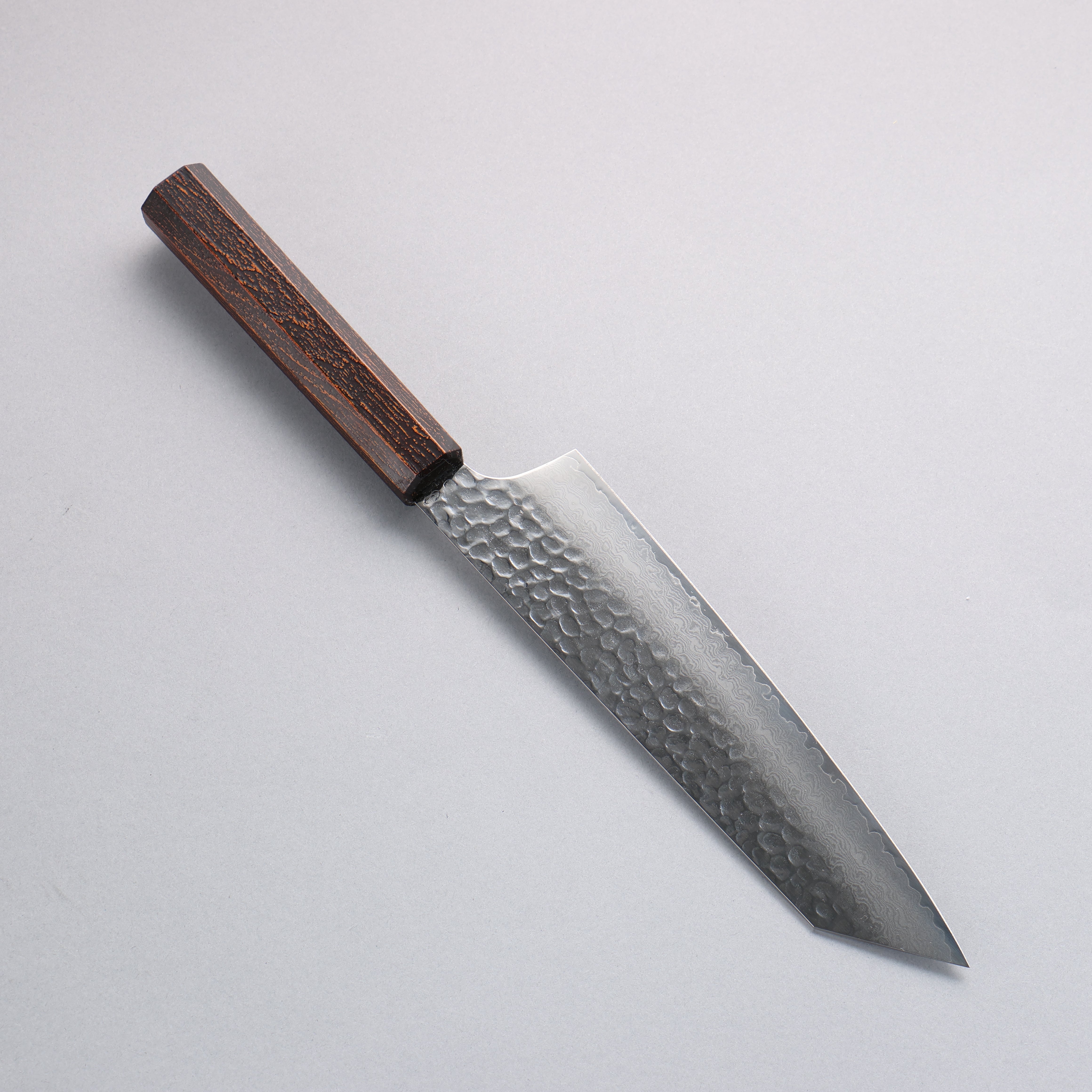 堺 孝行 七色 VG10 33層 劍型牛刀 190mm ABS 樹脂(復古木紋) 握把 - 清助刃物