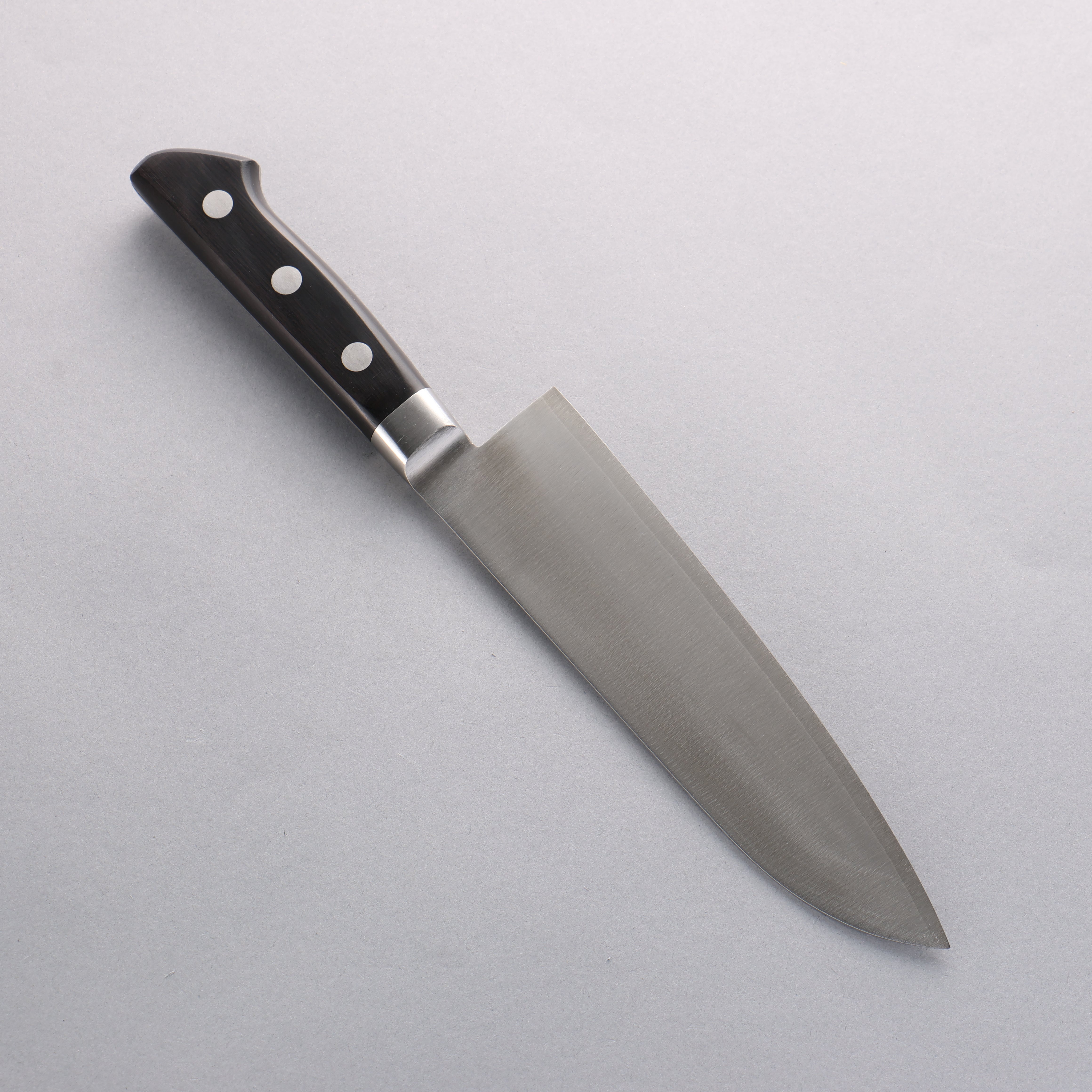 清助 VG1 三德刀 180mm 黑合成木 握把 - 清助刃物