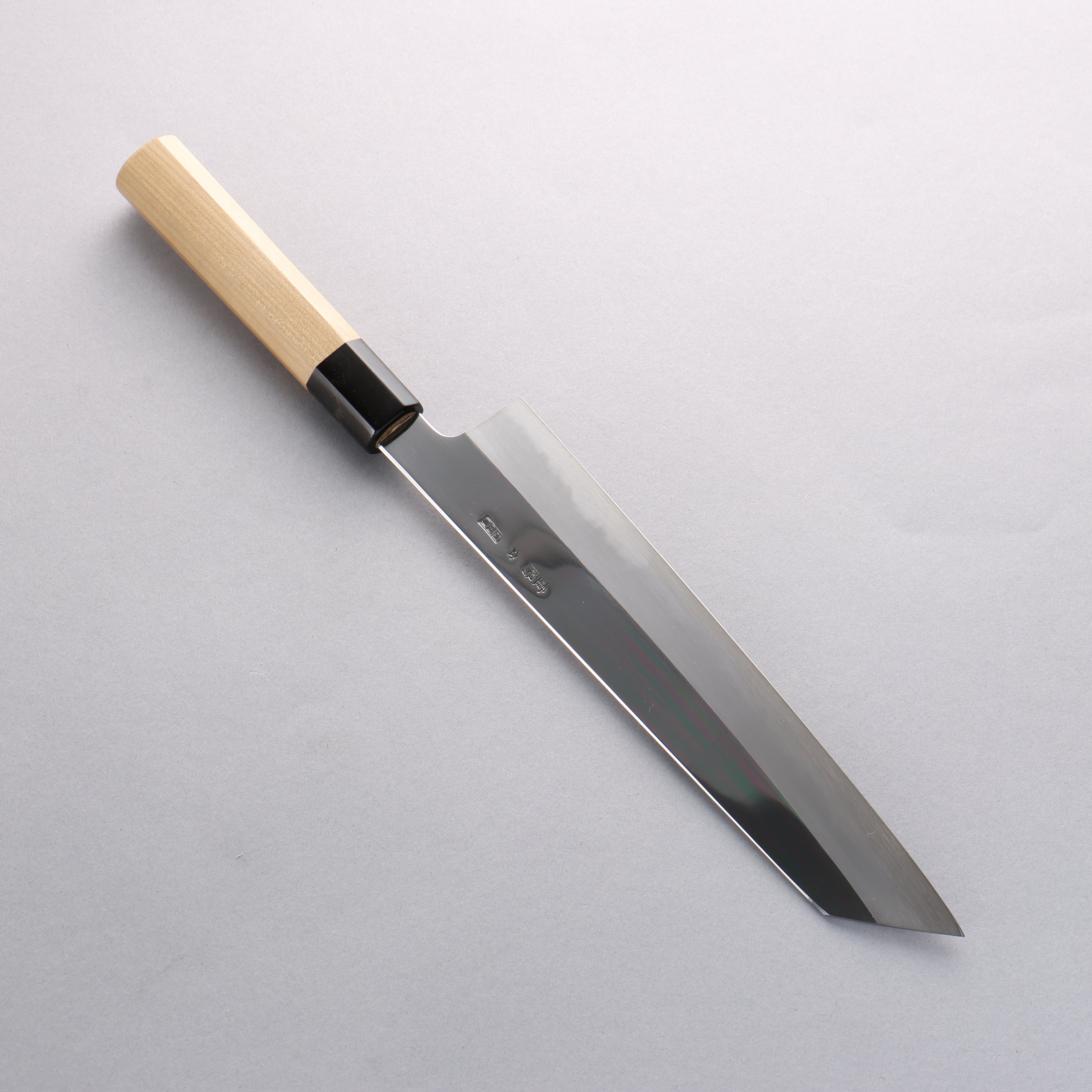 重陽 青鋼一號 鏡面處理 切付牛刀 - 清助刃物
