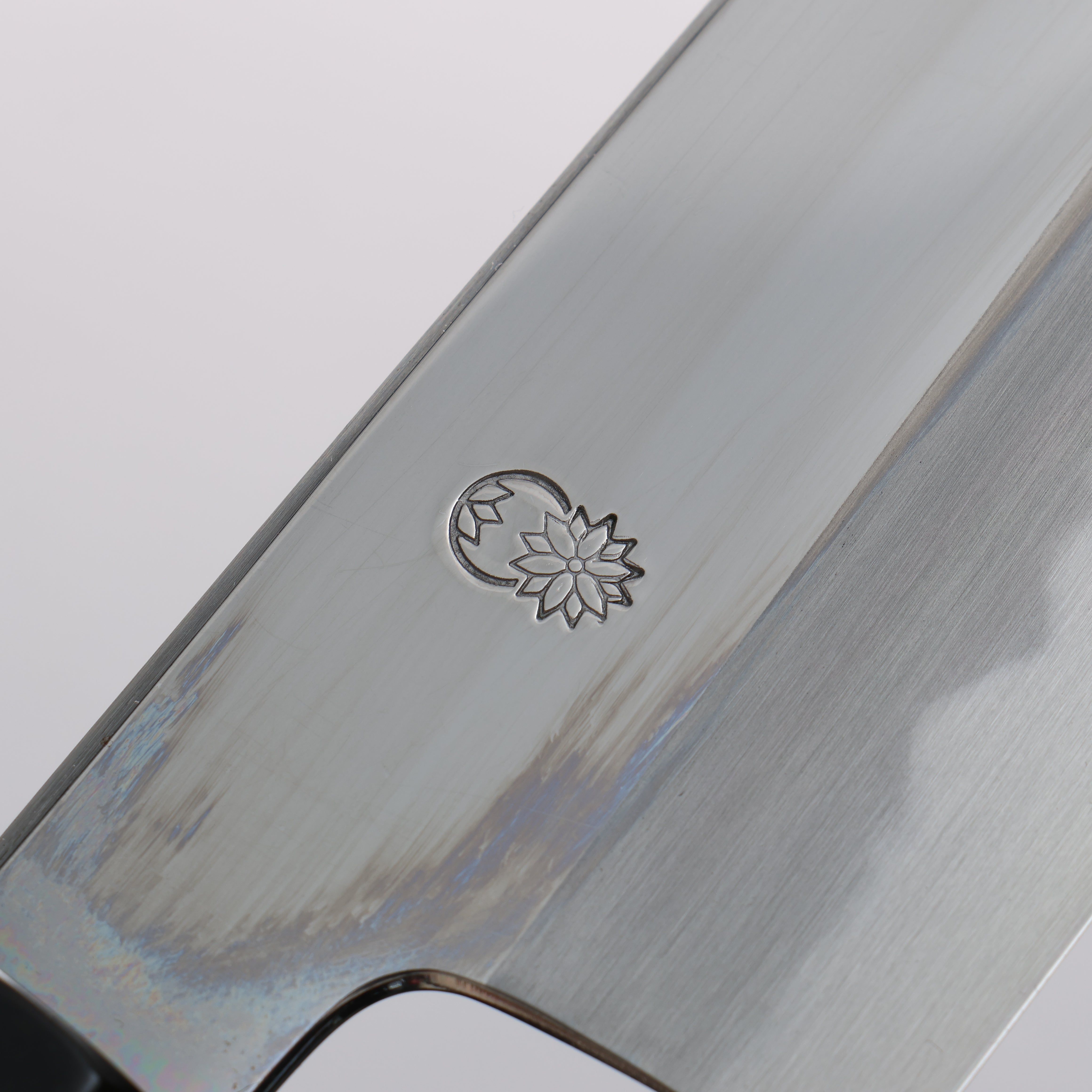 重陽 青鋼一號 鏡面處理 三德刀 180mm - 清助刃物