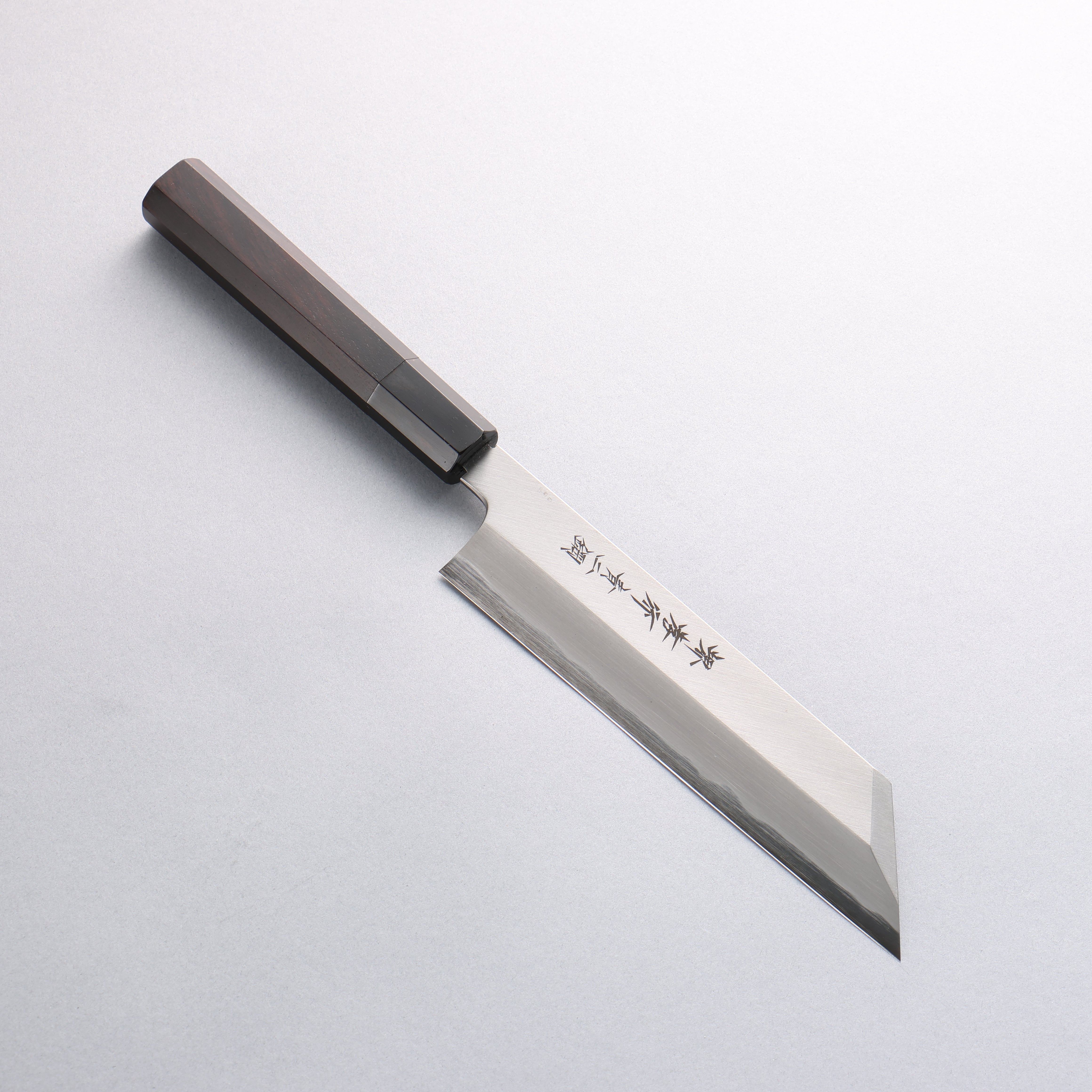 堺 孝行 青鋼二號 Mukimono 剝物刀 180mm 黑檀握把 - 清助刃物