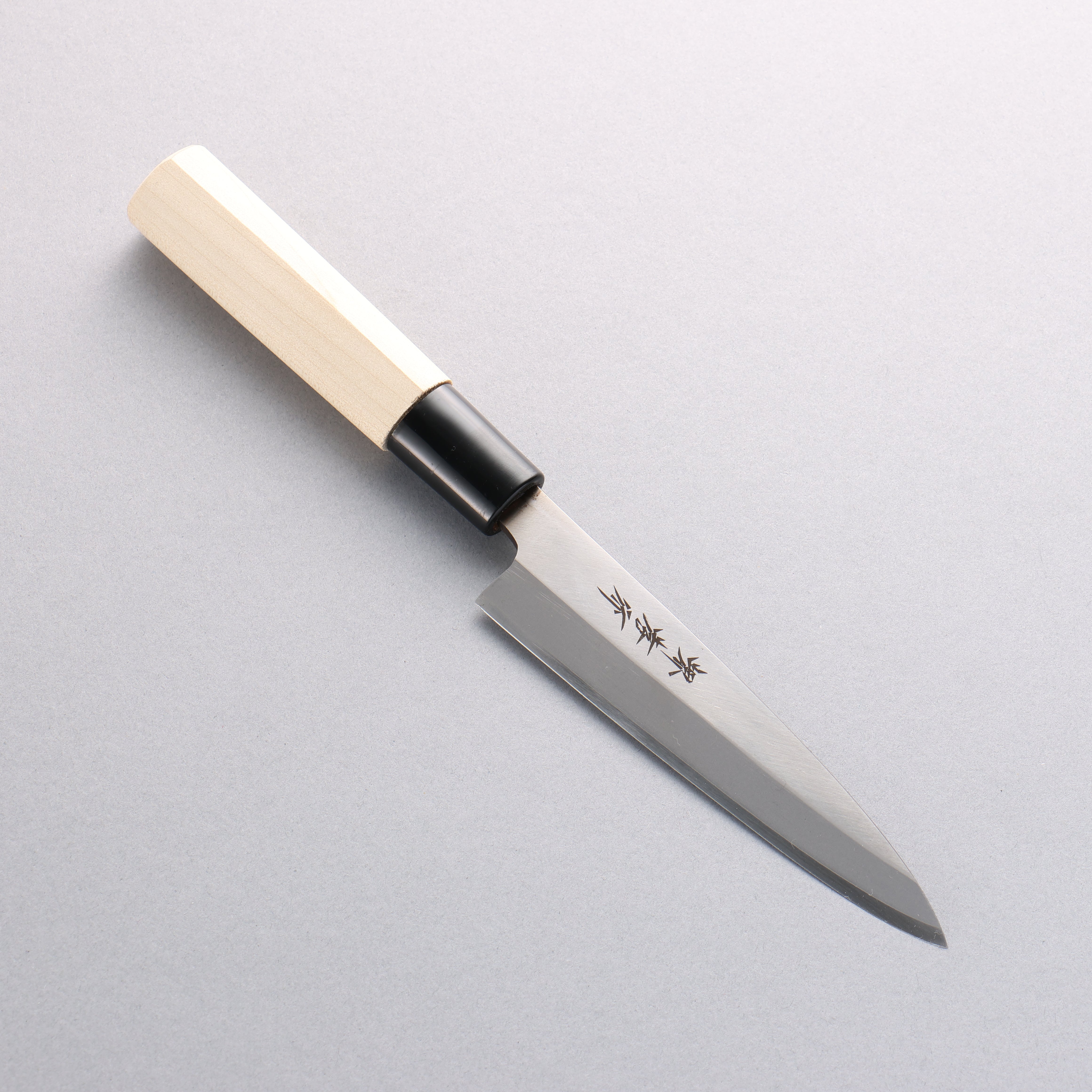 堺 孝行 INOX 鉬鋼 葉蘭切刀 120mm 木蘭握把 - 清助刃物