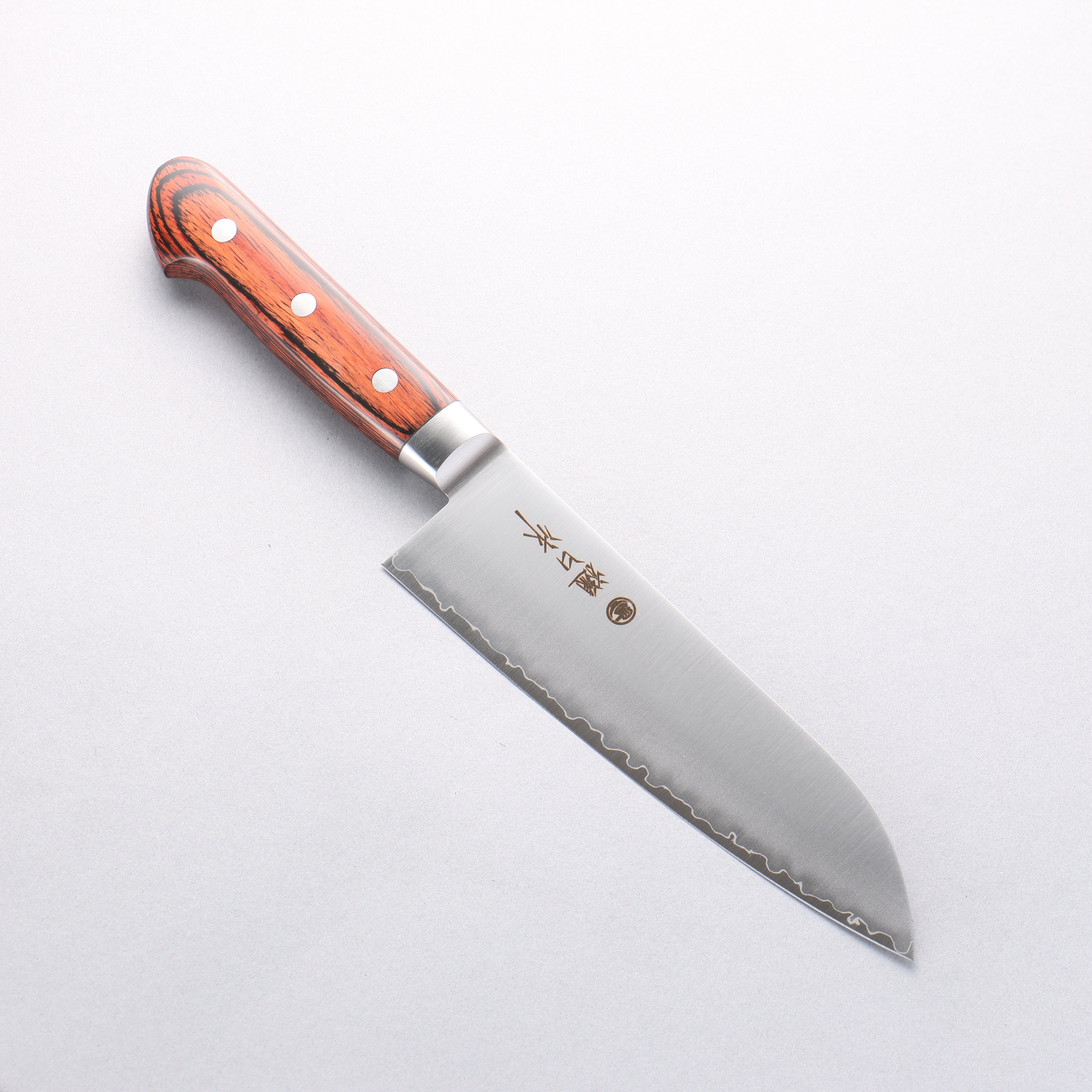 樋口 SG2 三德刀 180mm 合成木(蘇格蘭色) 握把 - 清助刃物