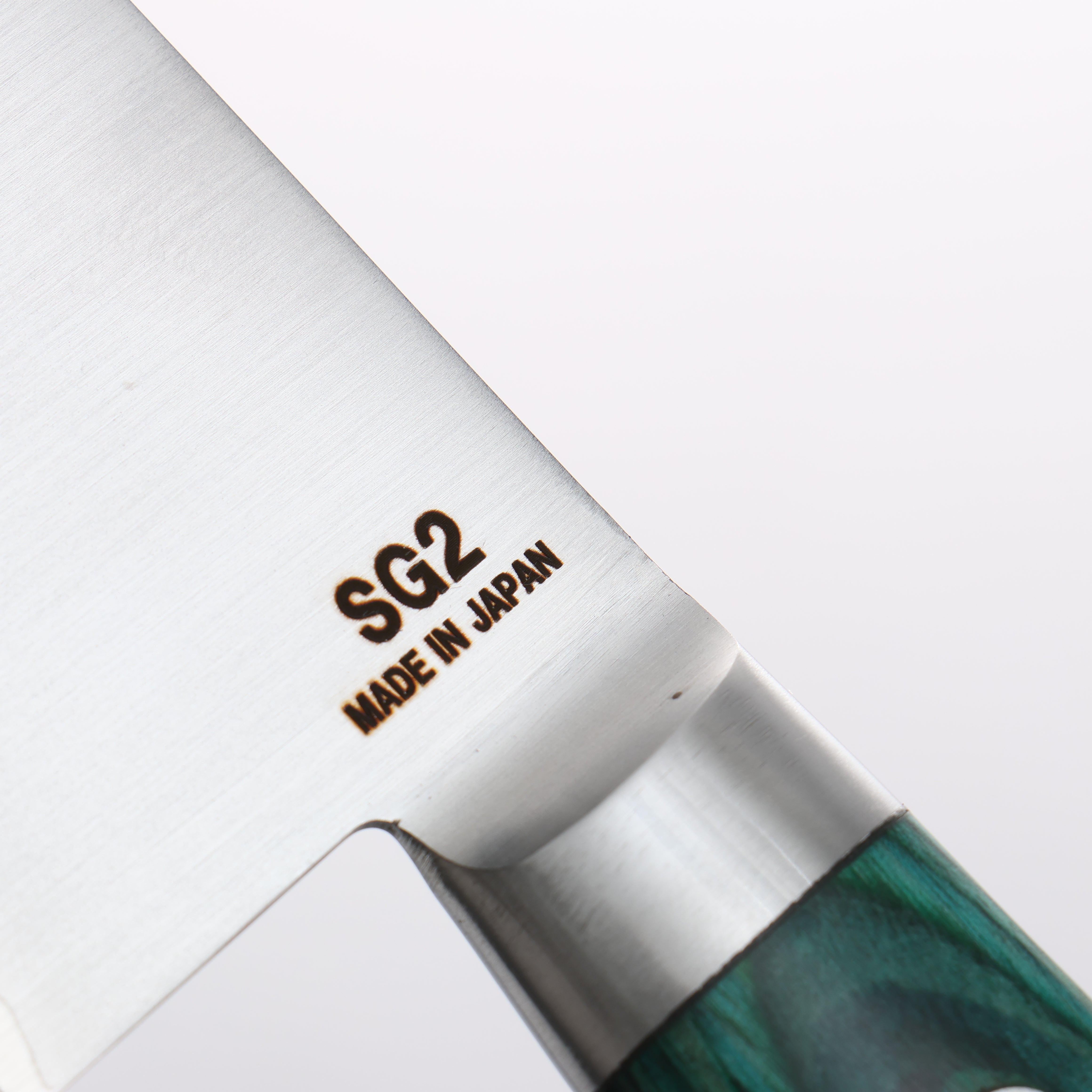 樋口 SG2 三德刀 180mm 合成木(綠色) 握把 - 清助刃物