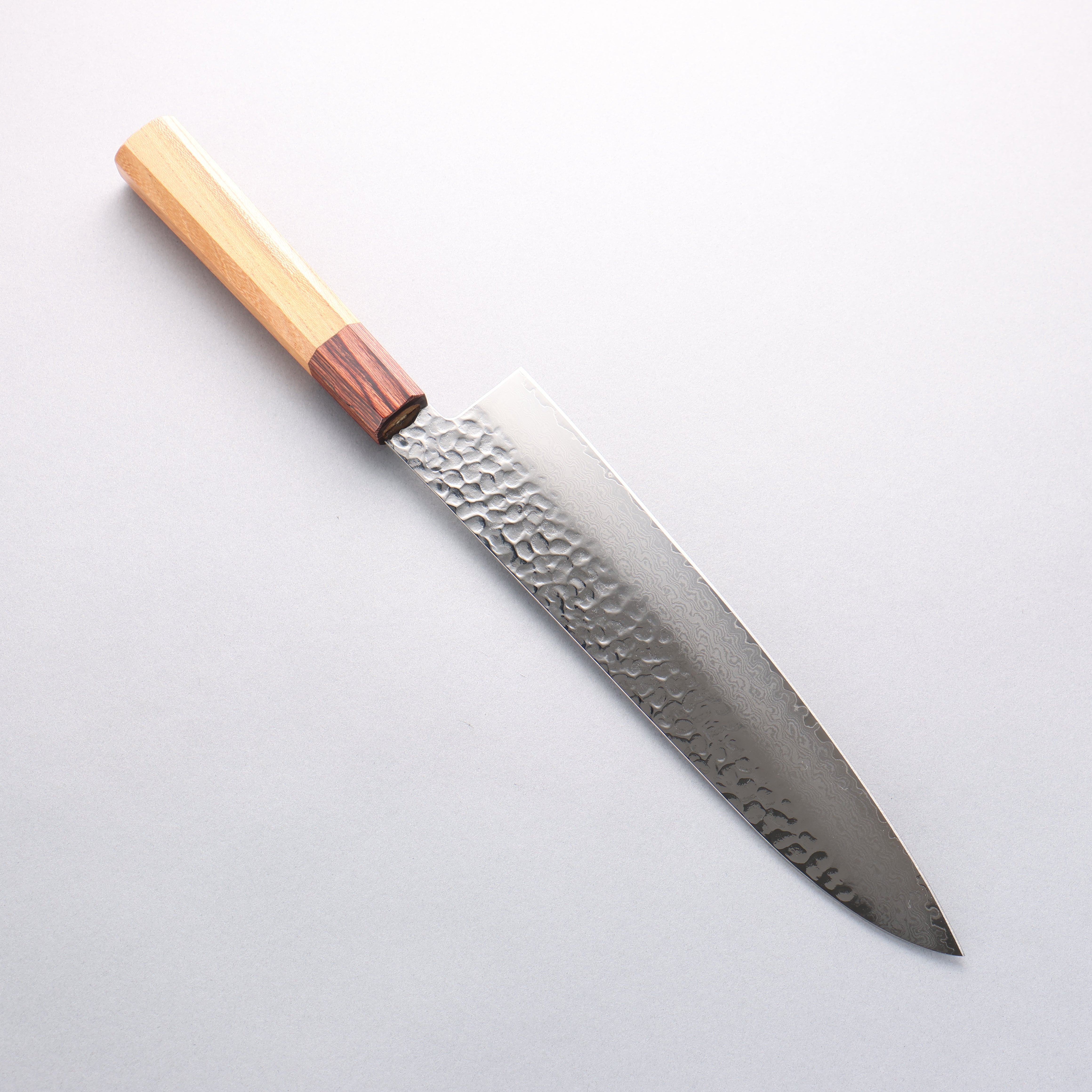 堺 孝行 VG10 33層大馬士革紋 牛刀 240mm 櫸木握把 - 清助刃物