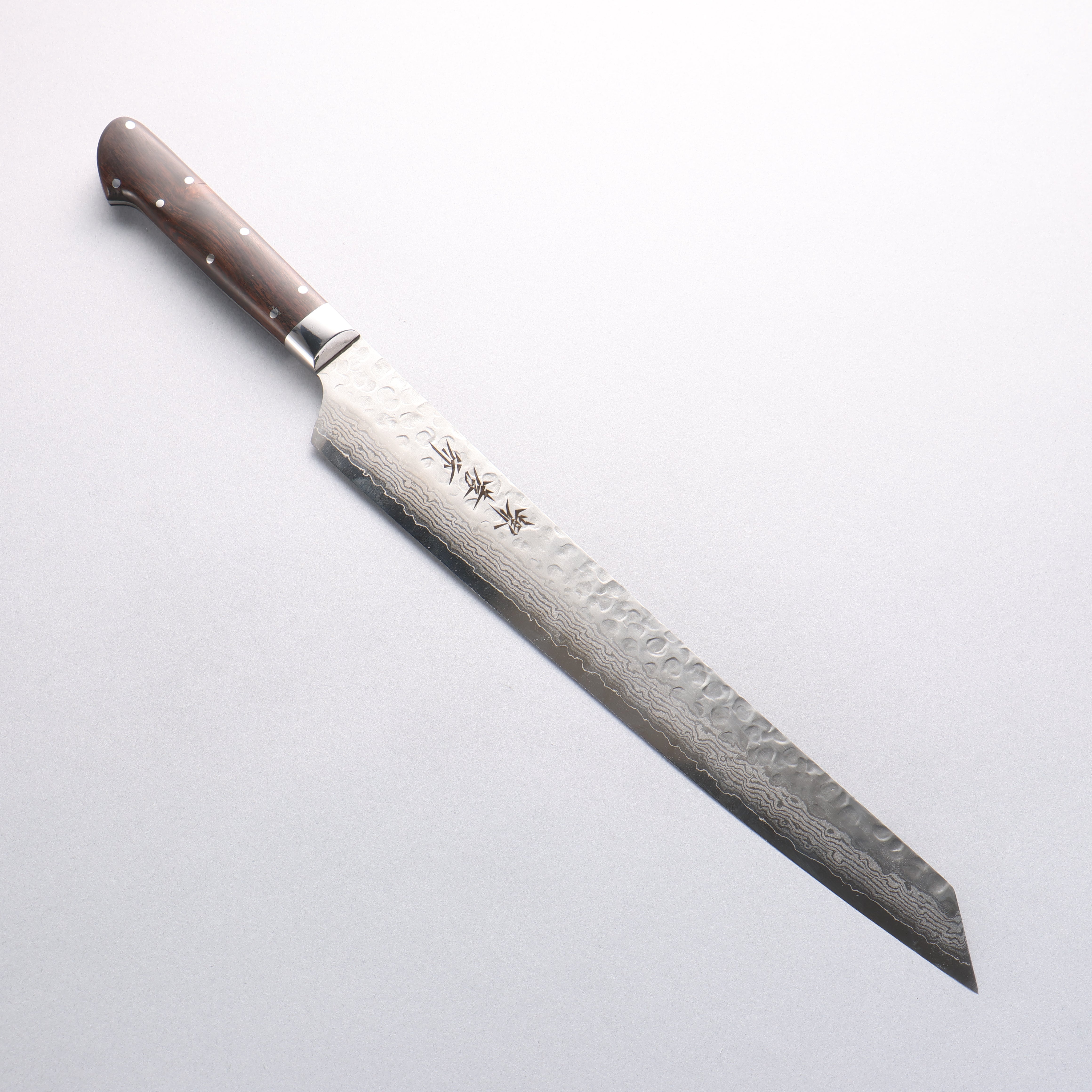 堺 孝行 VG10 33層 大馬士革紋 切付柳刃 270mm 沙漠鐵木(杉原型) 握把 - 清助刃物
