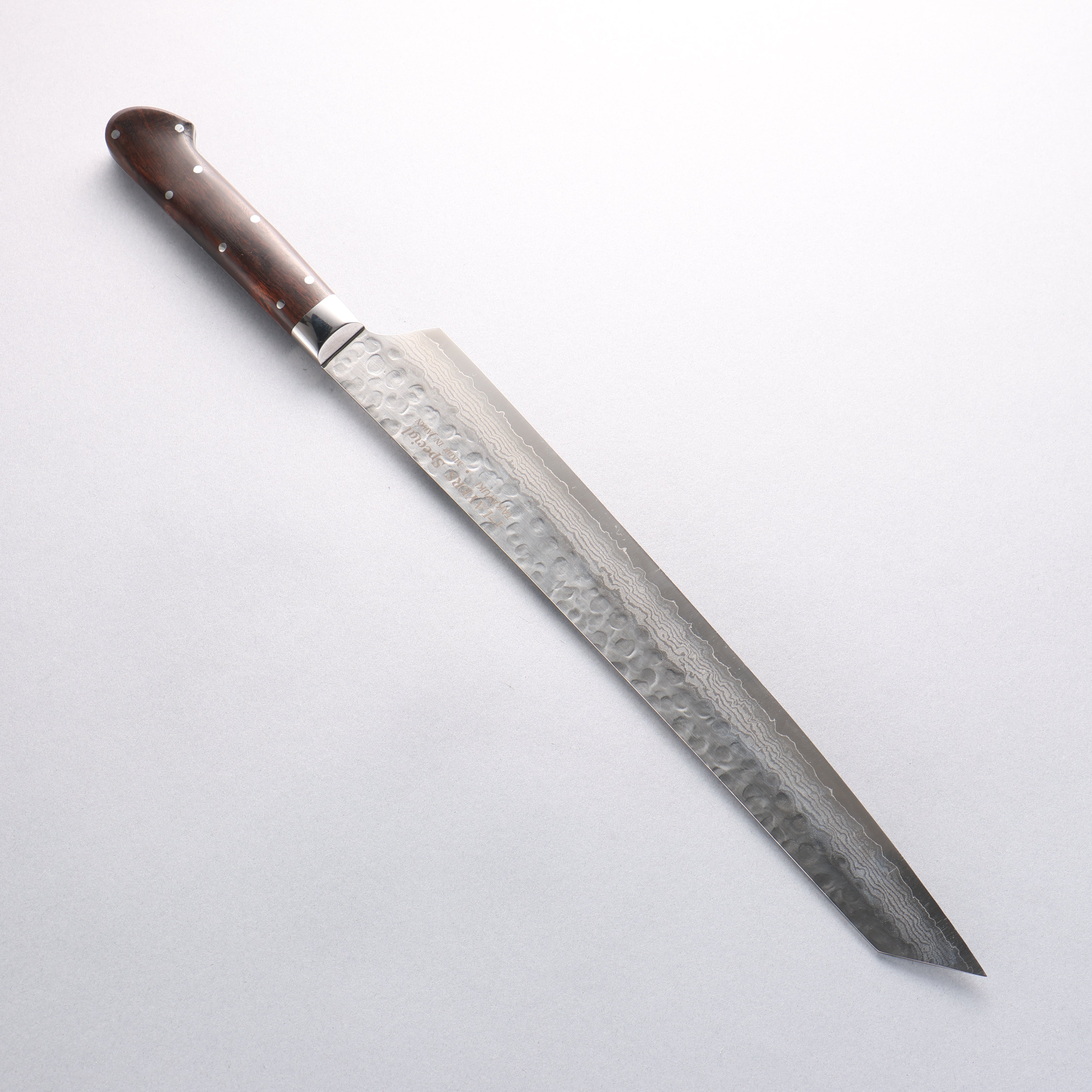 堺 孝行 VG10 33層 大馬士革紋 切付柳刃 270mm 沙漠鐵木(杉原型) 握把 - 清助刃物