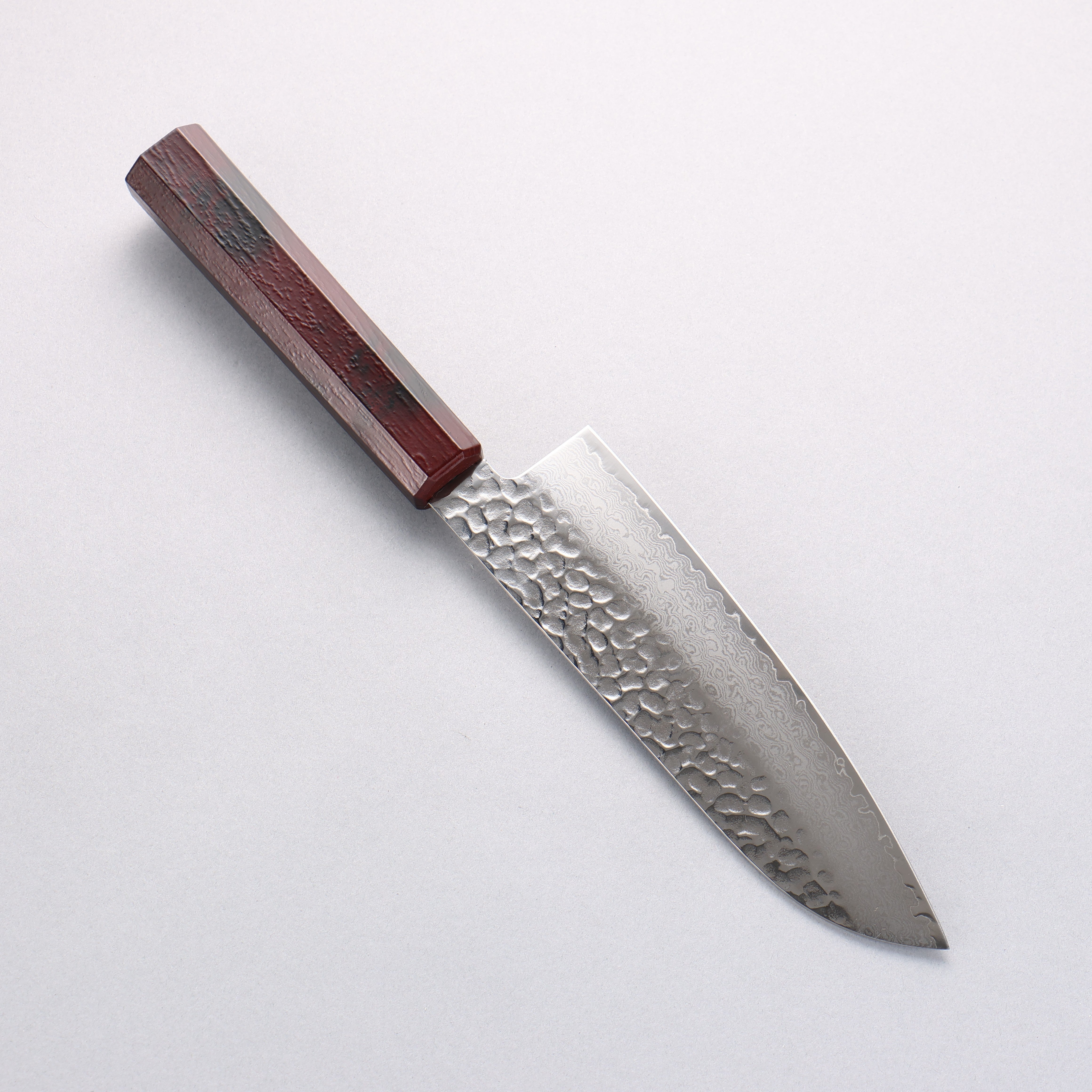 堺 孝行 七色 VG10 33層 三德刀 180mm ABS 樹脂(黃褐玳瑁) 握把 - 清助刃物