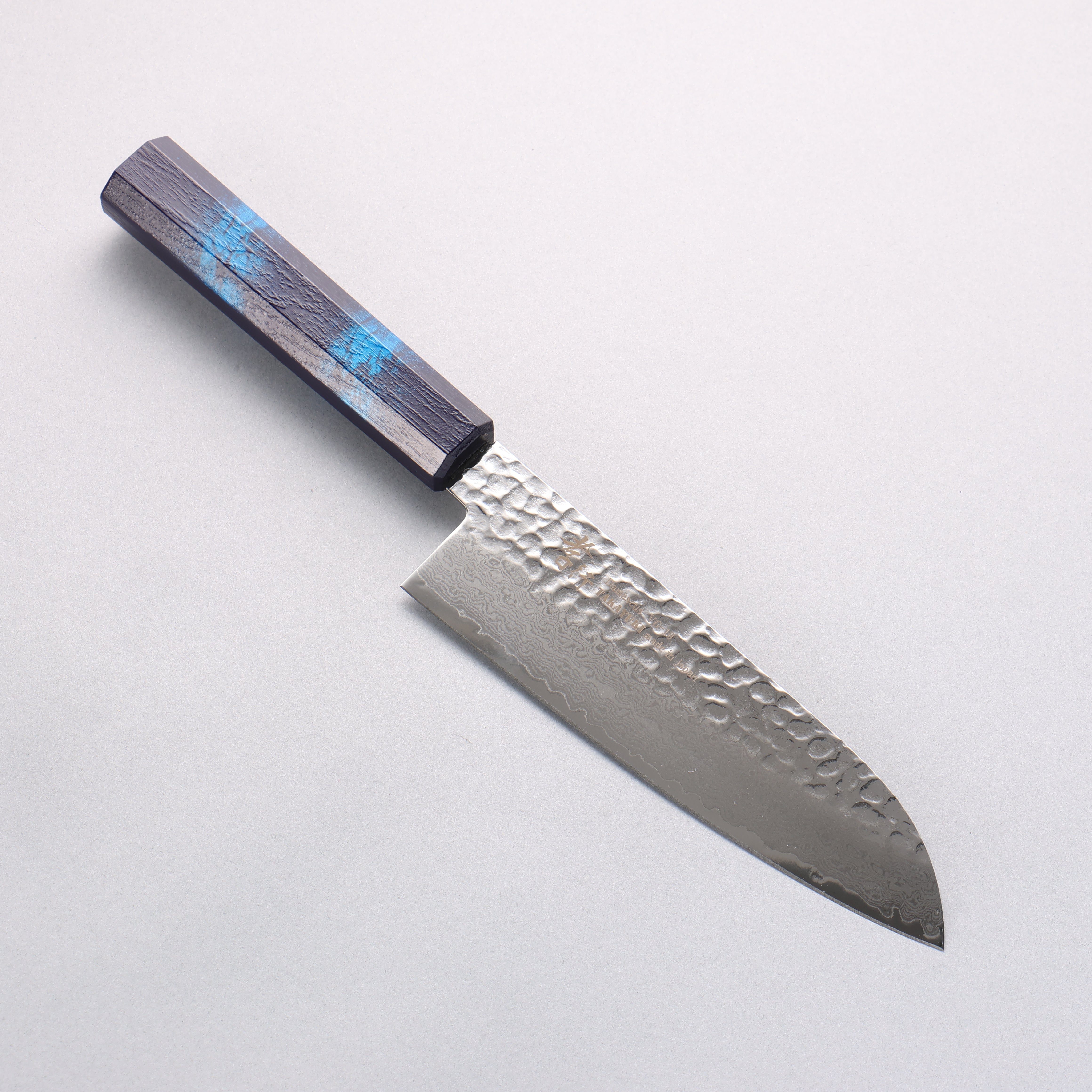 堺 孝行 七色 VG10 33層 三德刀 180mm ABS 樹脂(群青玳瑁) 握把 - 清助刃物