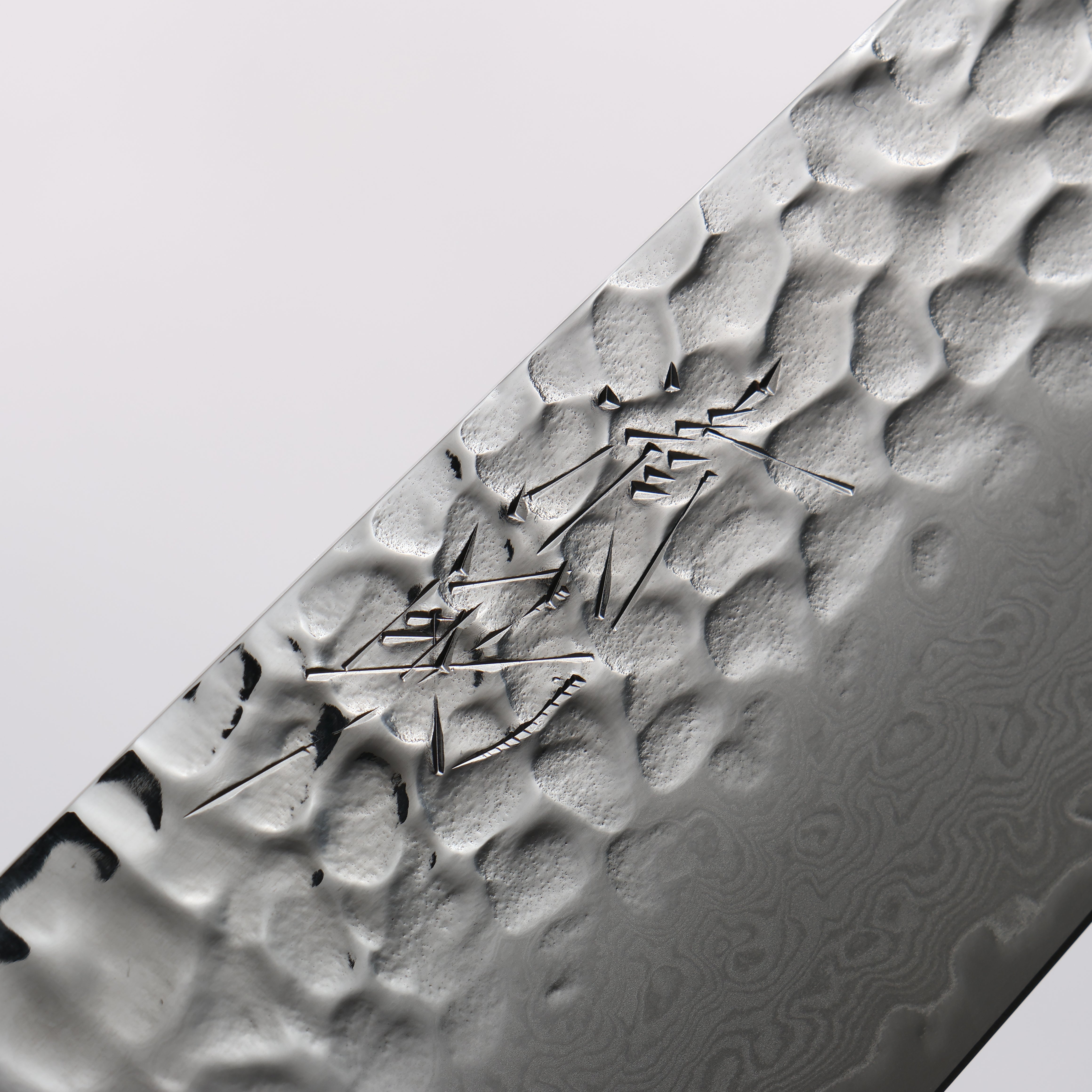 清助 VG10 33層 大馬士革紋 三德刀 170mm 茶色合成木 握把 附刀鞘 - 清助刃物