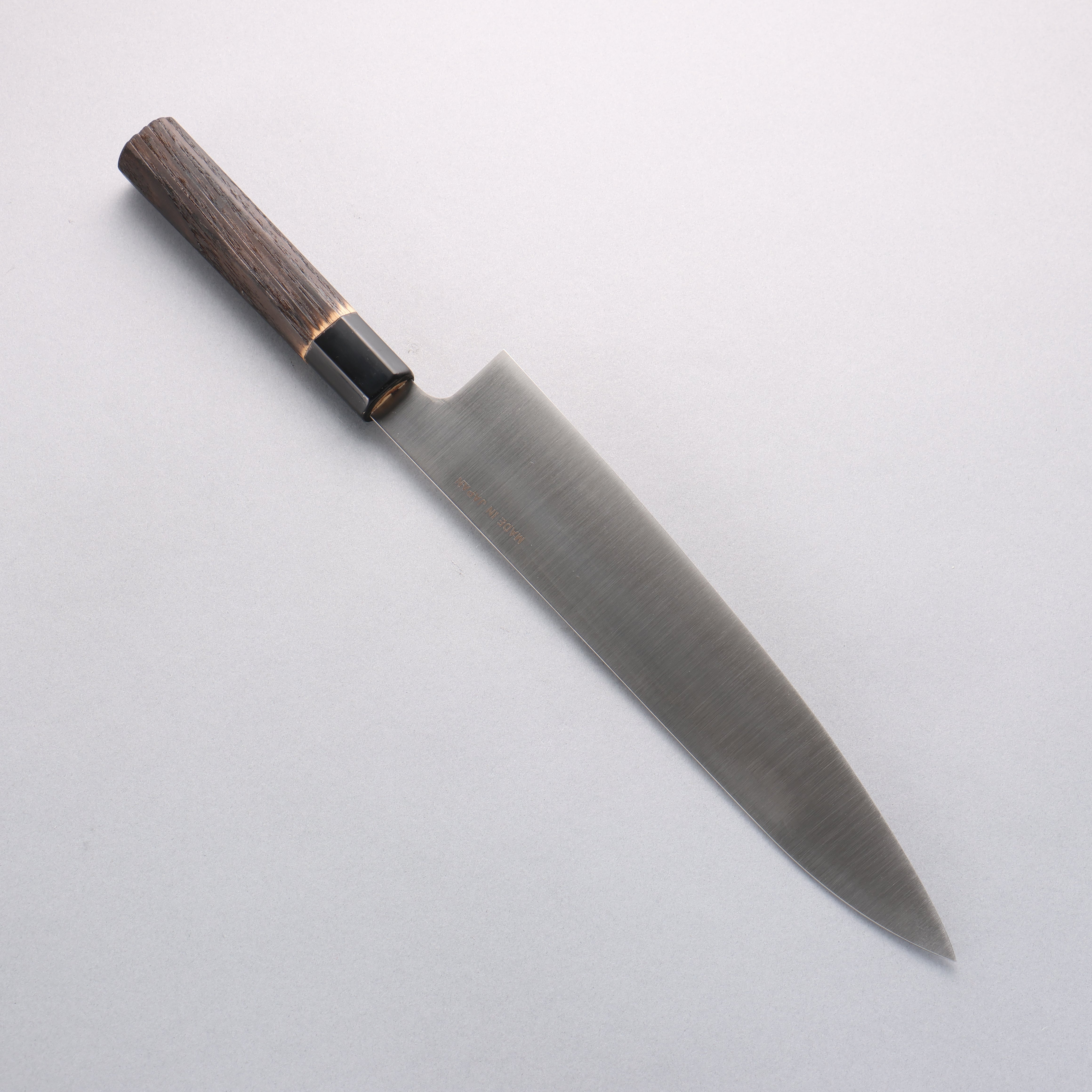 清助 瑞典鋼 牛刀 270mm 燒栗木 握把 - 清助刃物