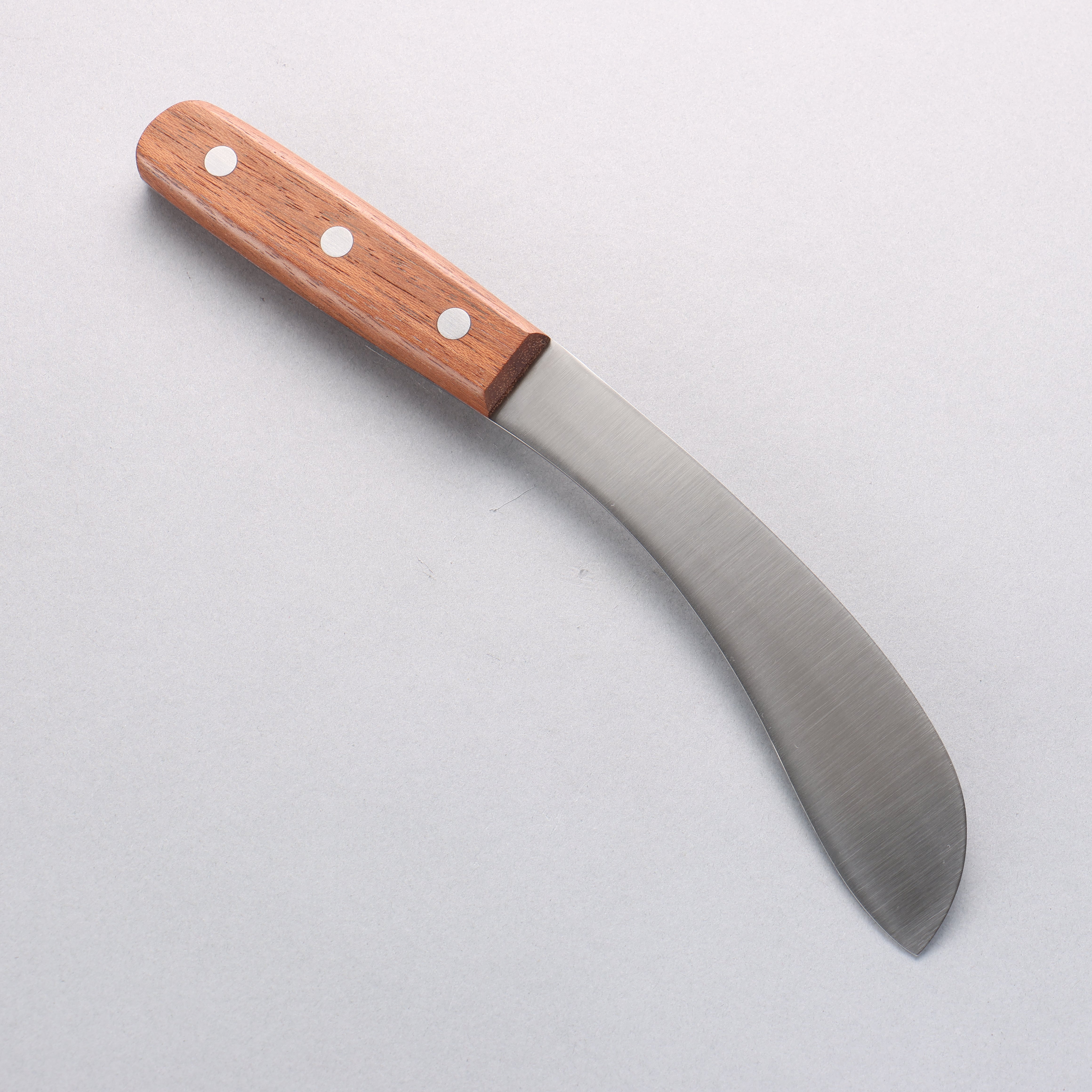 清助 山賊 日本鋼 剝皮刀 170mm 紫檀木 握把 - 清助刃物