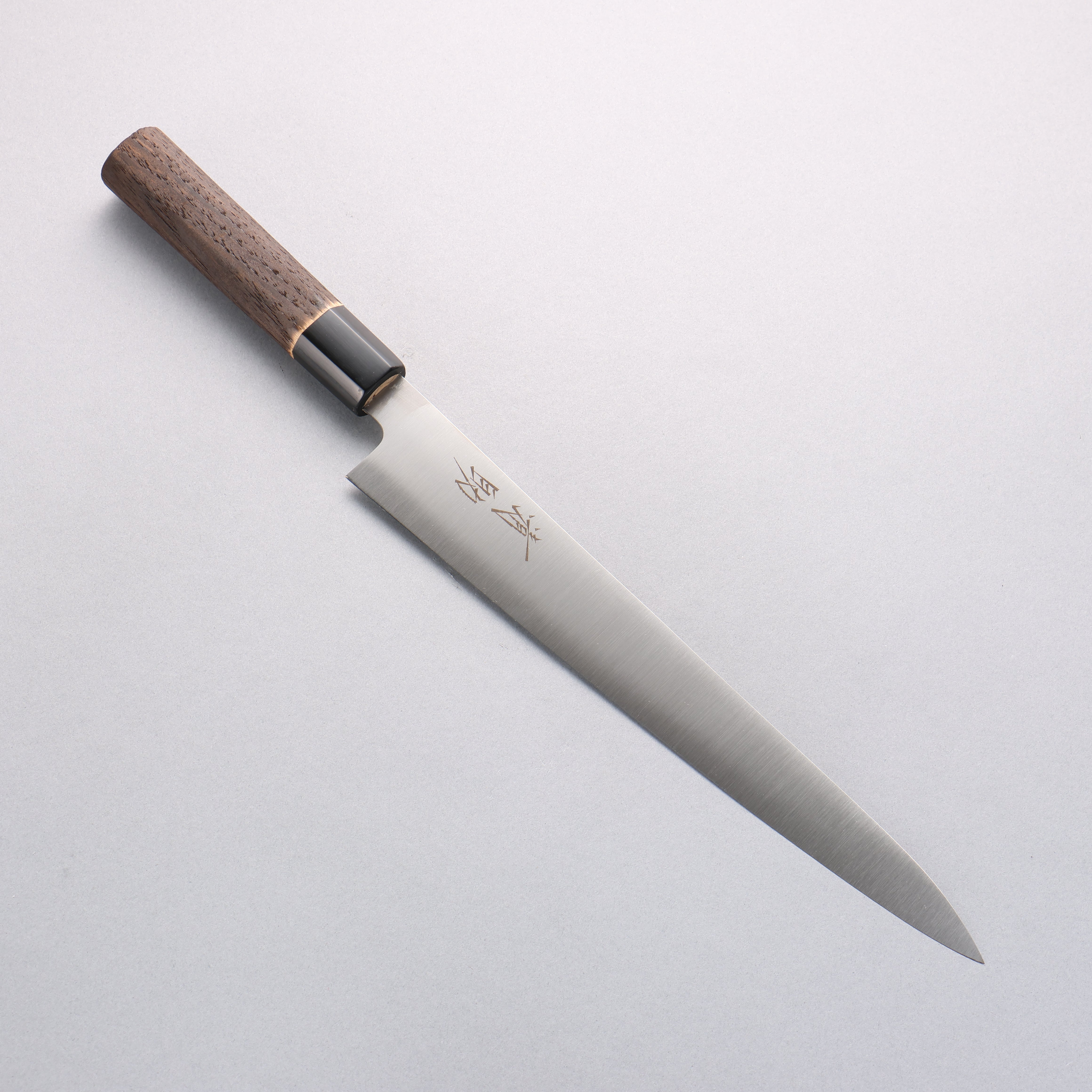 清助 瑞典鋼 筋引 270mm 燒栗木 握把 - 清助刃物