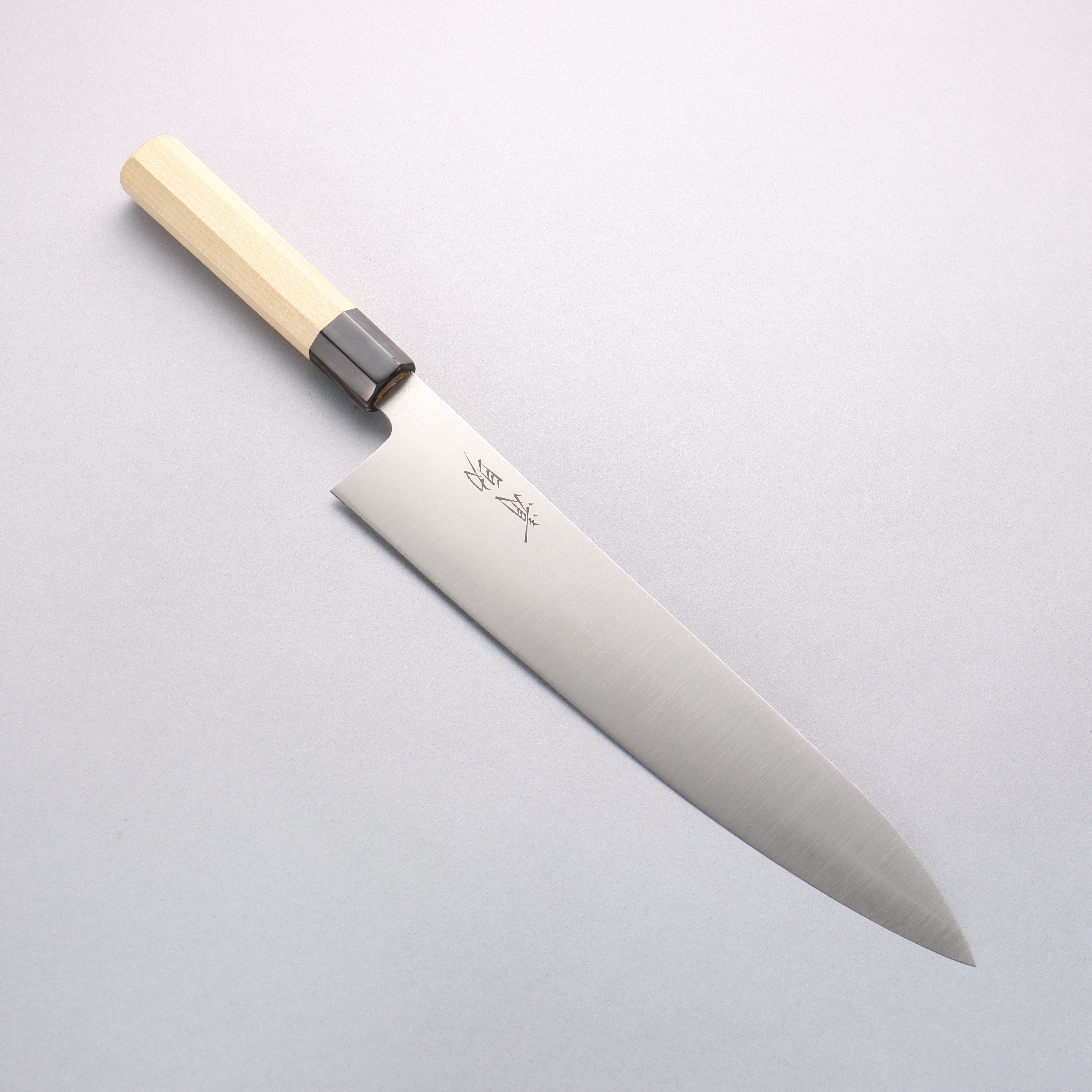 清助 瑞典鋼 牛刀 300mm 木蘭 握把 - 清助刃物