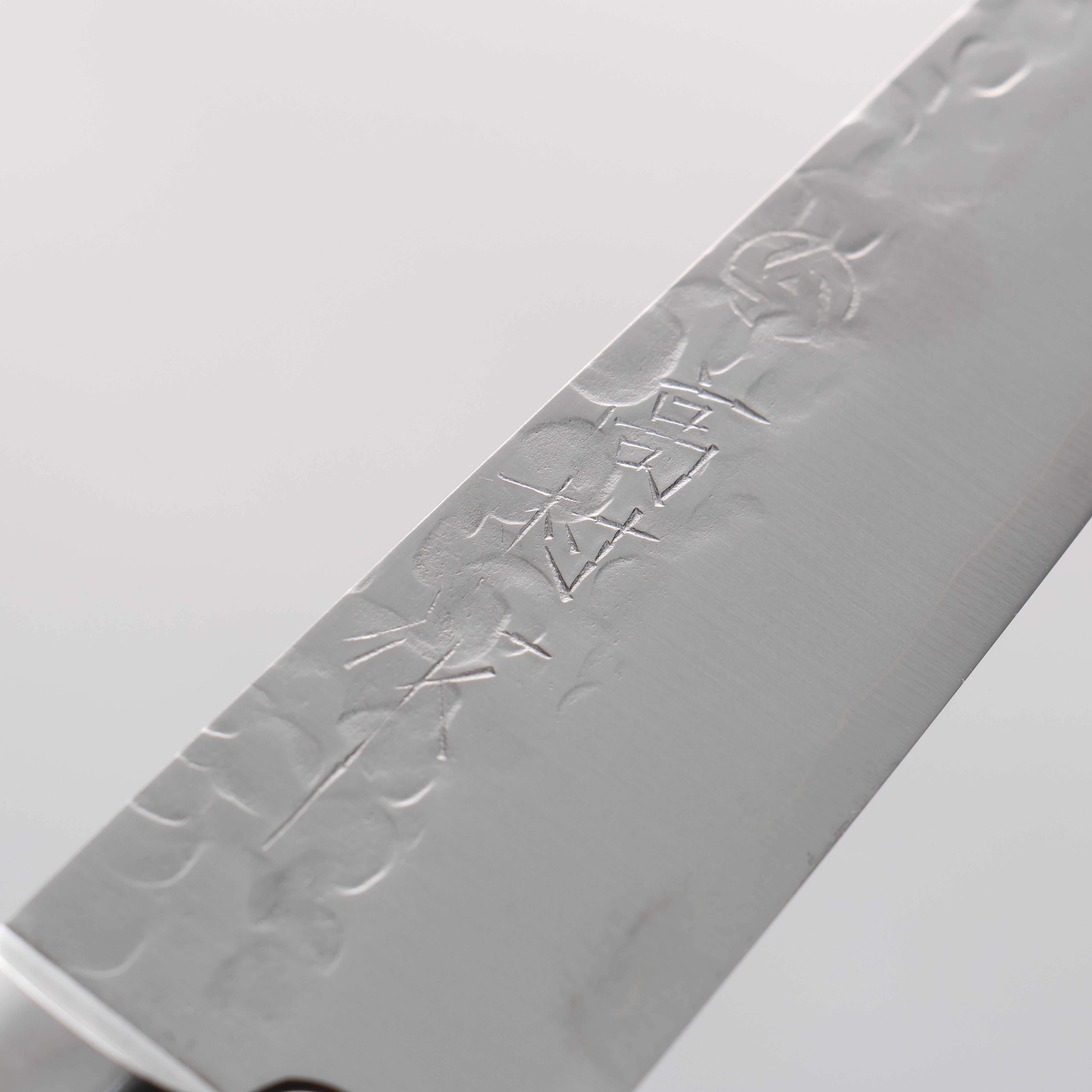 高村刃物 Chromax 鋼 鎚目 多用途小刀 130mm 茶色合成木 握把 - 清助刃物