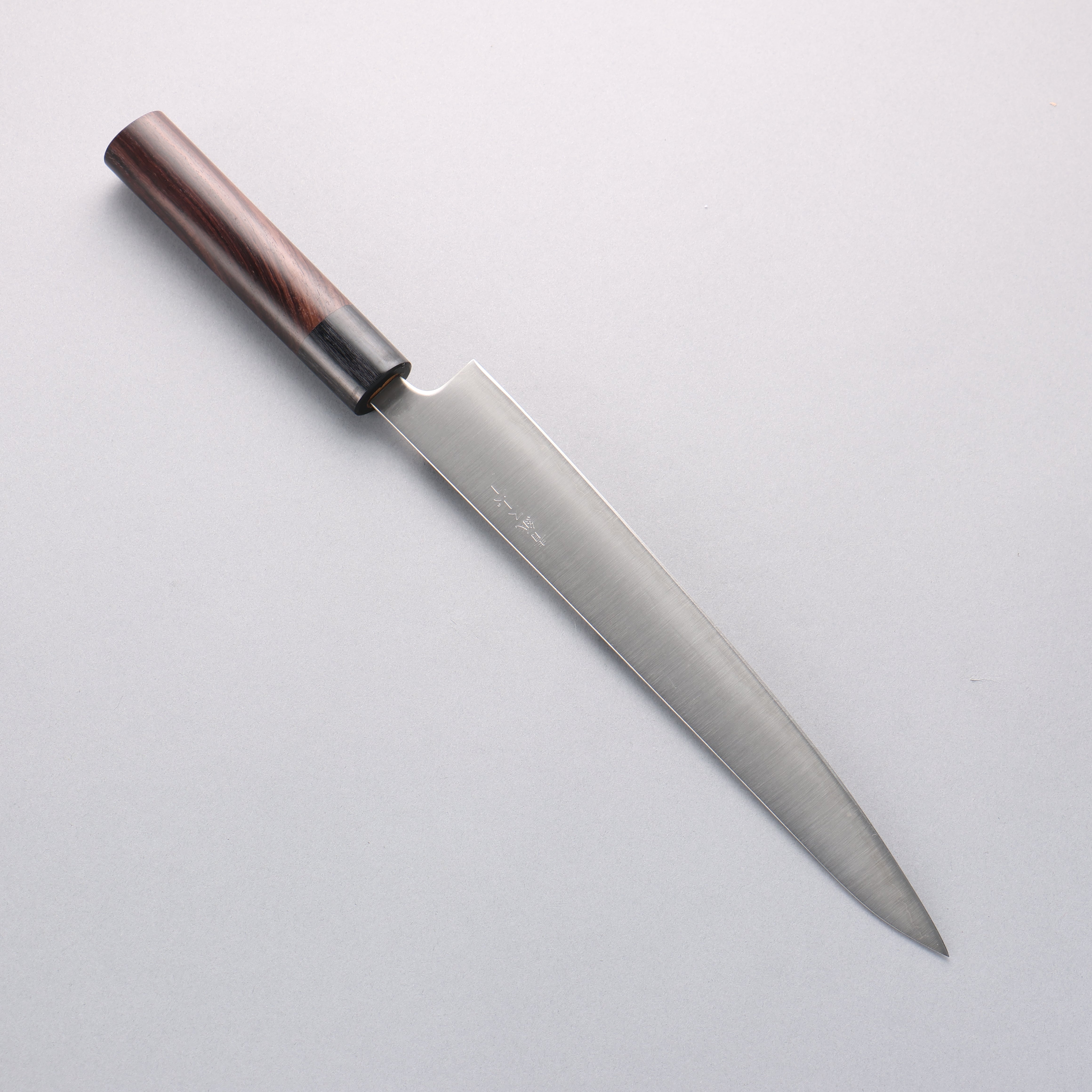 清助 超級青鋼 筋引 240mm 紫檀木(口輪:黑合成木) 握把 - 清助刃物