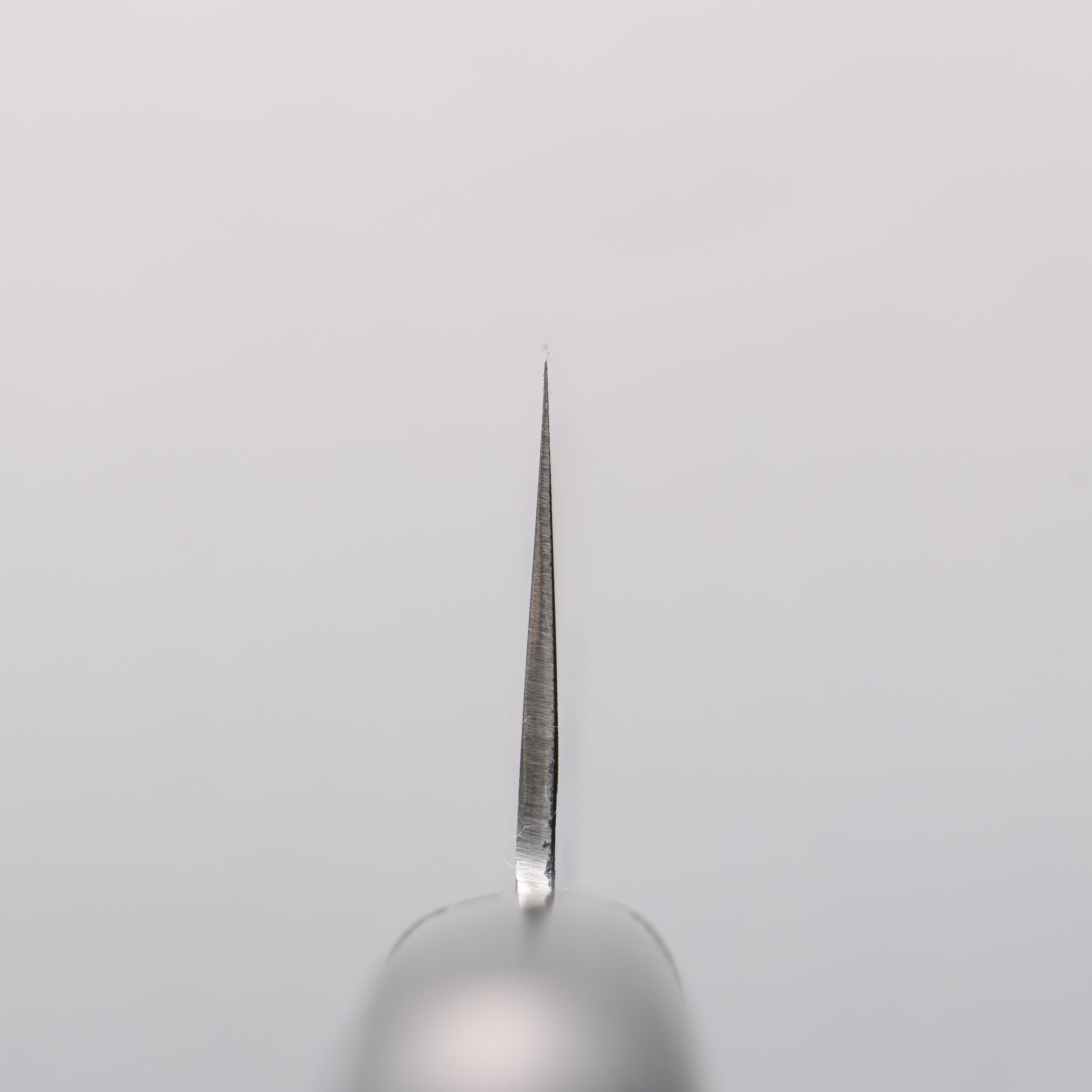 清助 青鋼 鎚目 羅紋 三德刀 180mm 黑合成木 握把 - 清助刃物