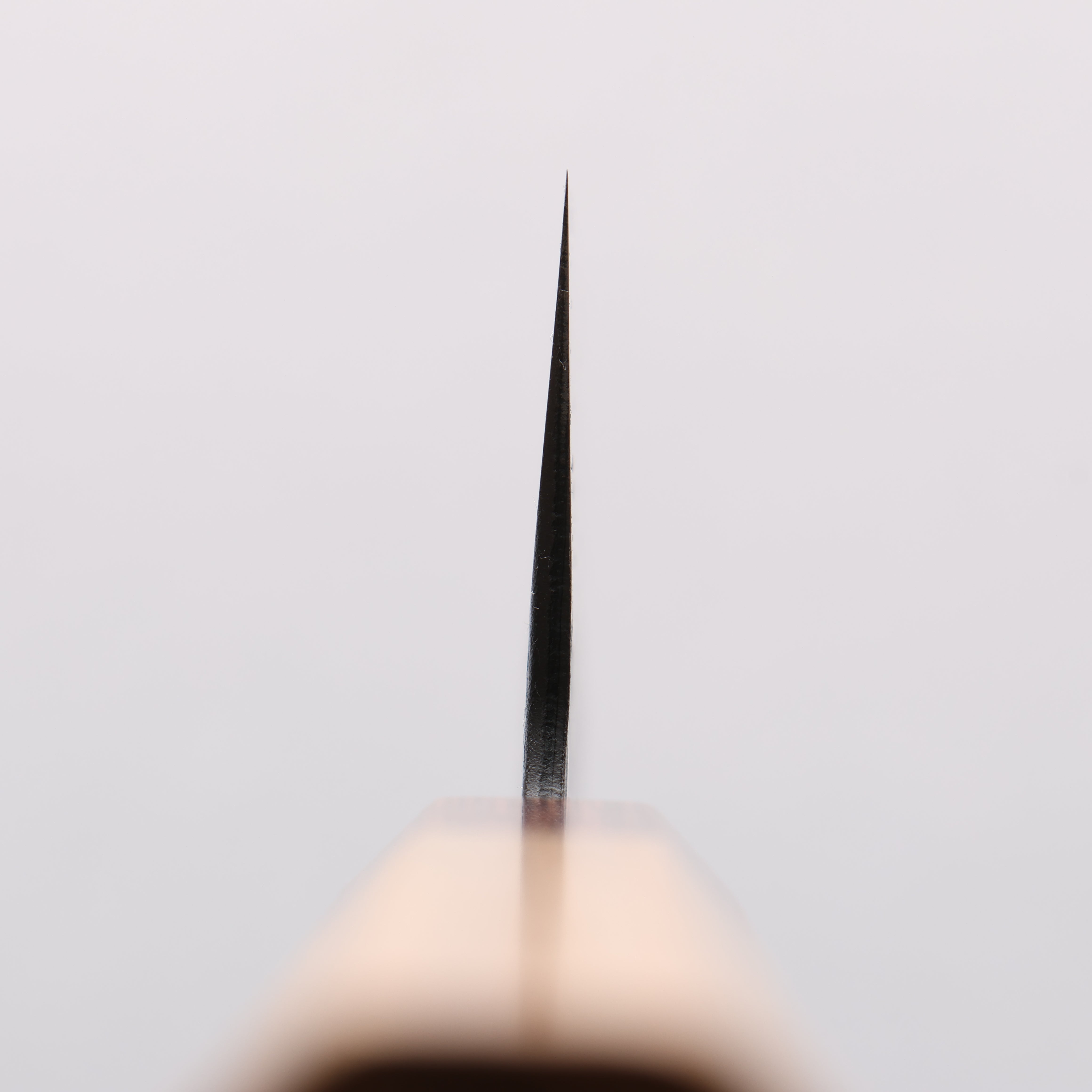 堺 孝行 超級青鋼 鎚目 黑打 三德刀 165mm 櫸木握把 - 清助刃物