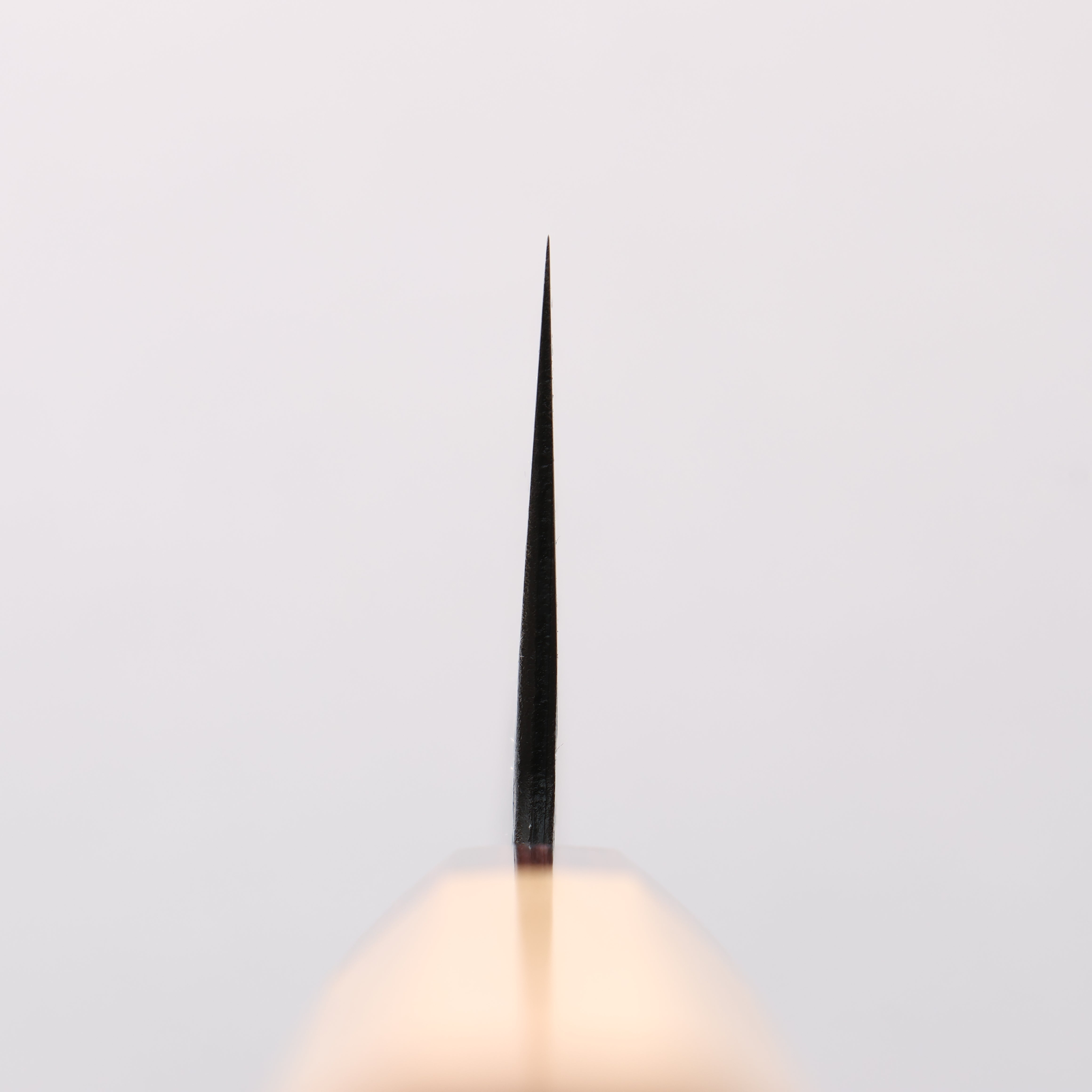 堺 孝行 超級青鋼 鎚目 黑打 牛刀 240mm 櫸木握把 - 清助刃物