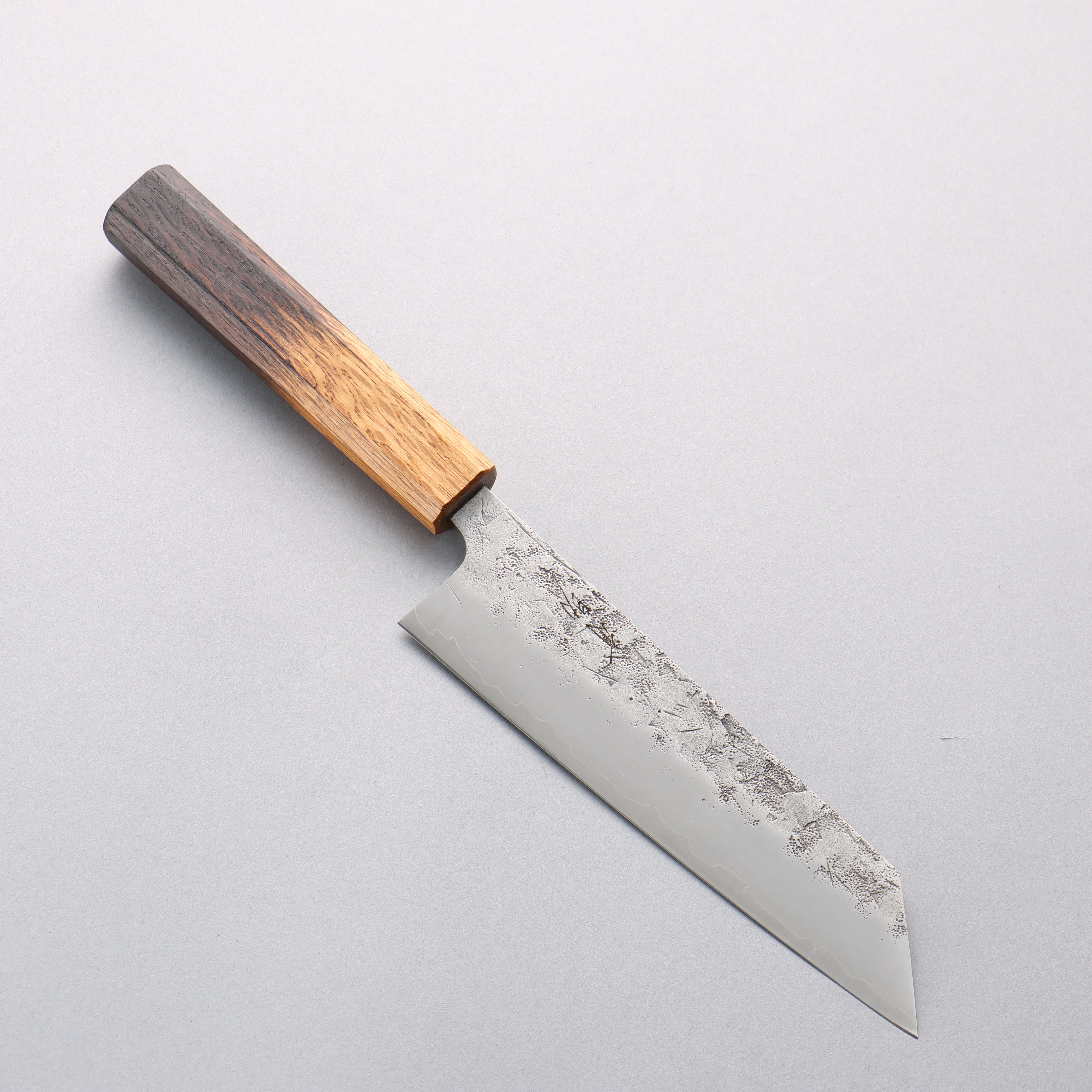 清助 SLD 鋼 和紙地 文化刀 170mm 燒櫟木 握把 - 清助刃物