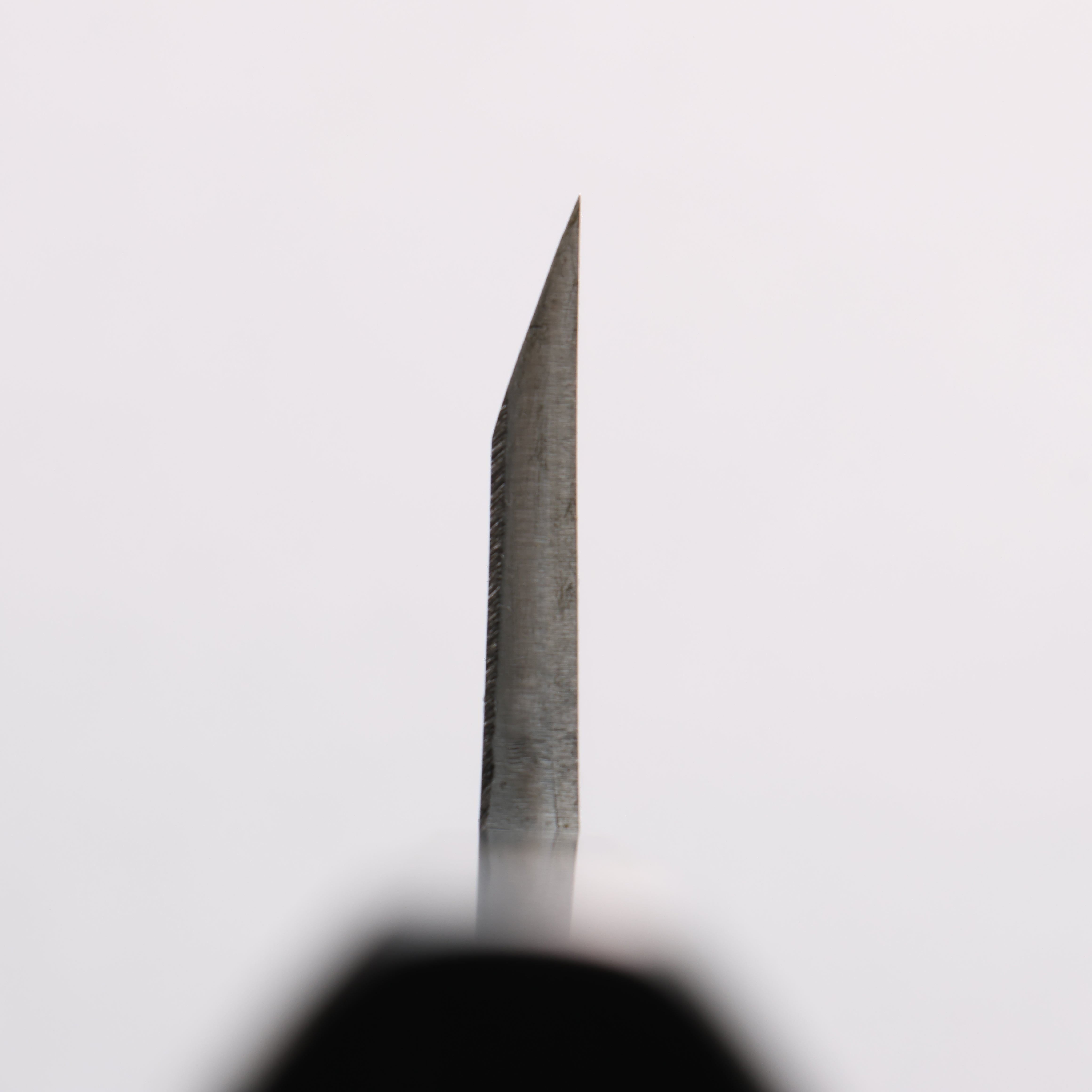 源 昭忠 青鋼二號 相出刃 180mm 黑檀 (口輪:黒水牛角) 握把 - 清助刃物