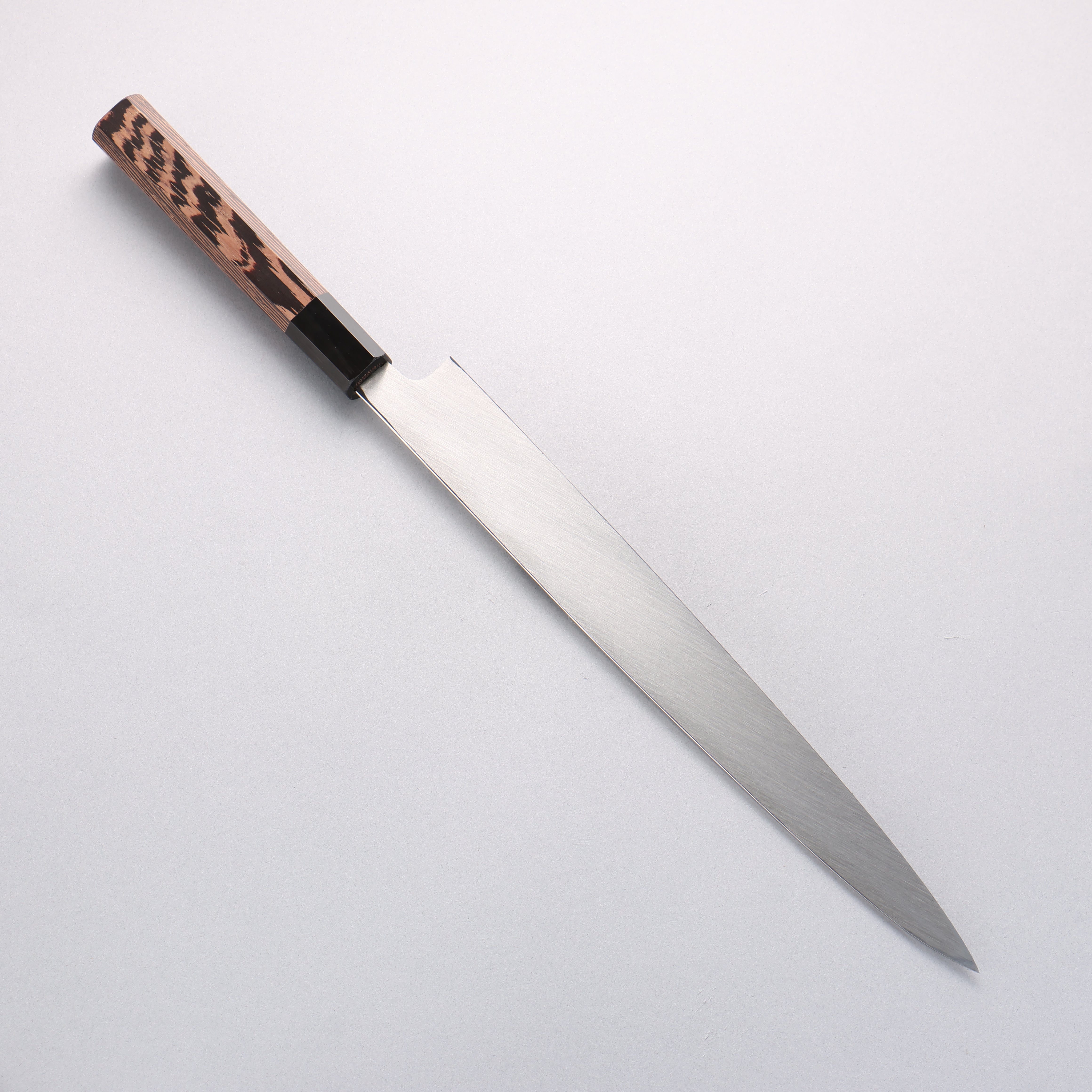 堺 孝行 本燒 VG10 刻有龍的圖樣 柳刃 300mm 雞翅木 握把 附刀鞘 - 清助刃物