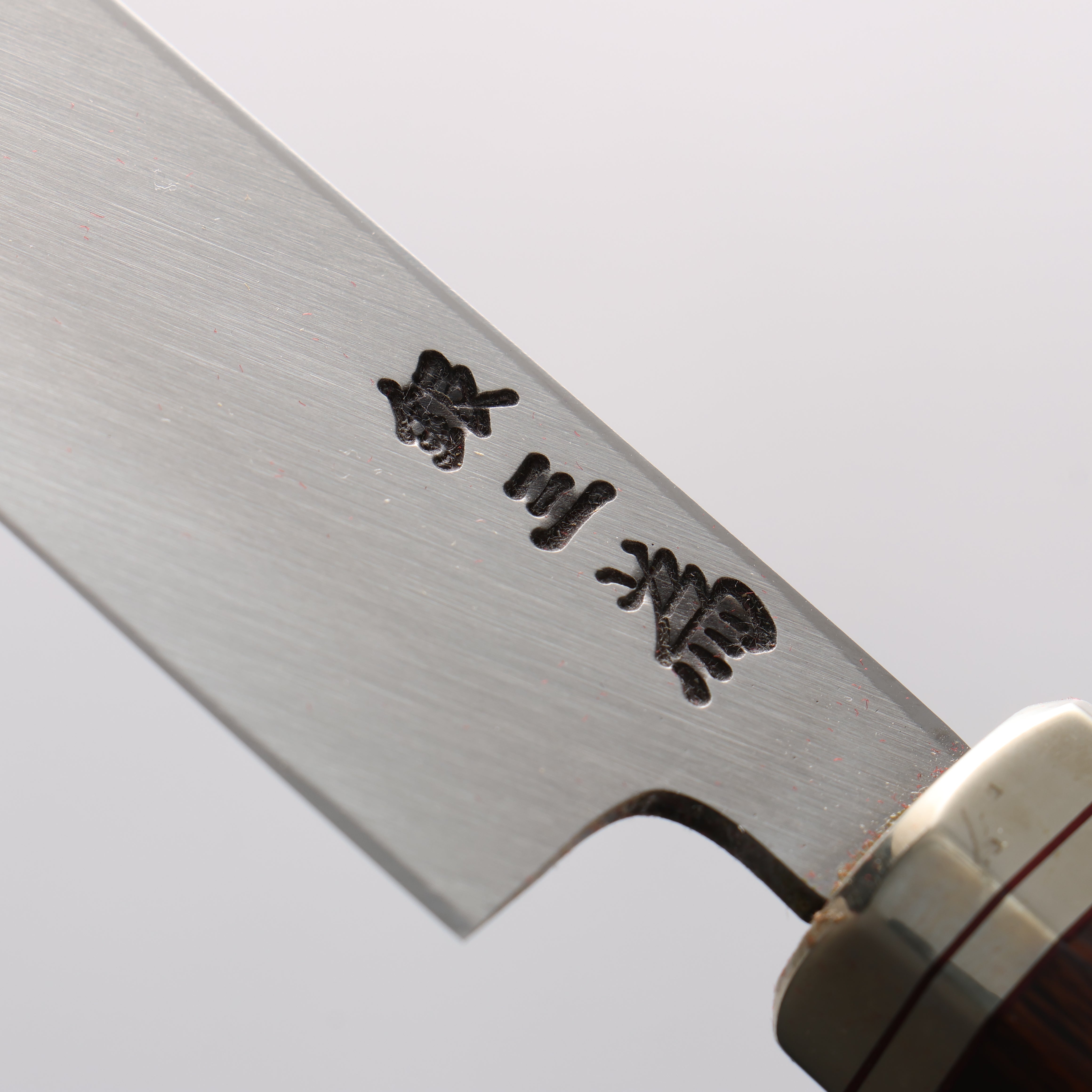 堺 孝行 紫電 銀三鋼 蛸引 270mm 沙漠鐵木(杉原型) 握把 - 清助刃物