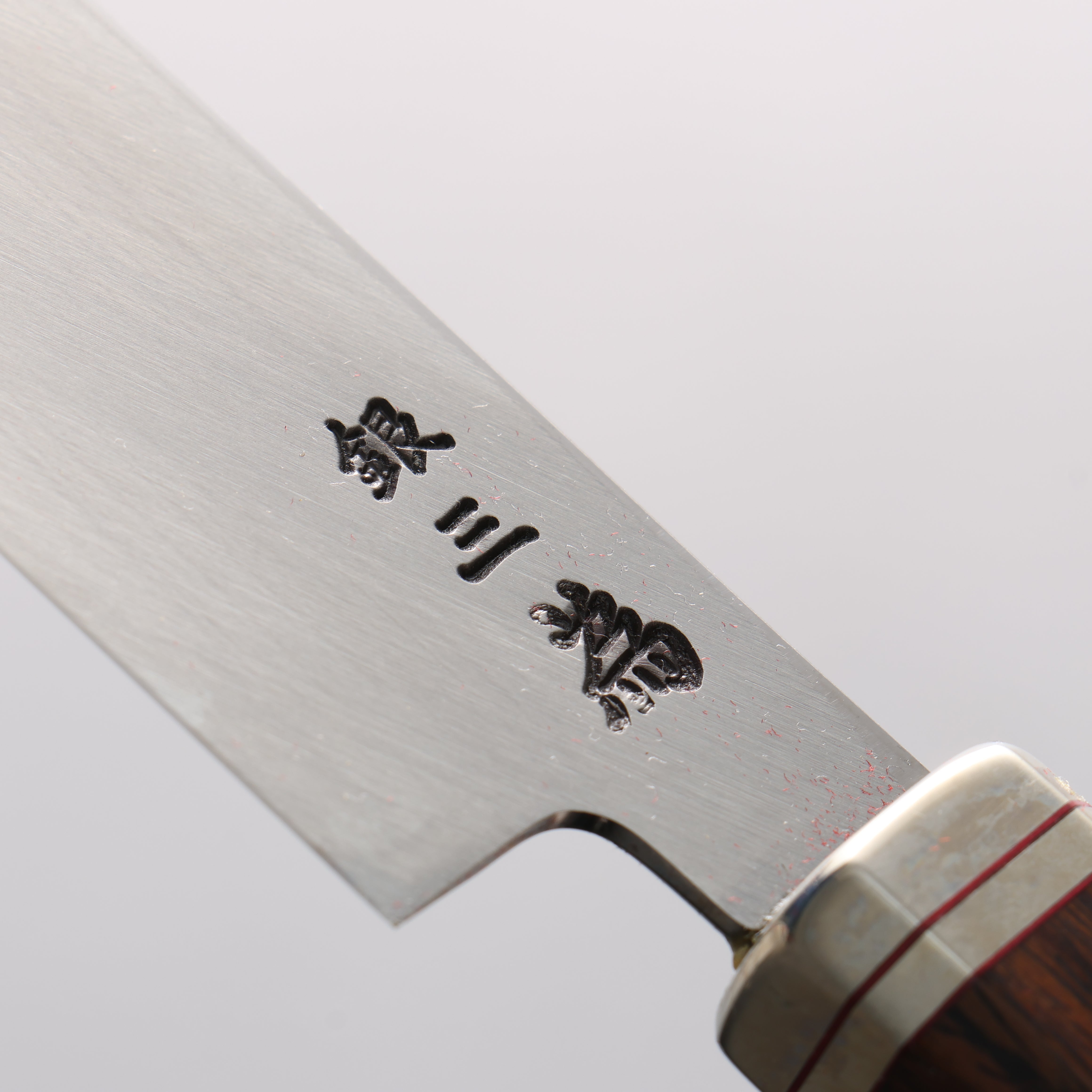 堺 孝行 紫電 銀三鋼 蛸引 300mm 沙漠鐵木(杉原型) 握把 - 清助刃物