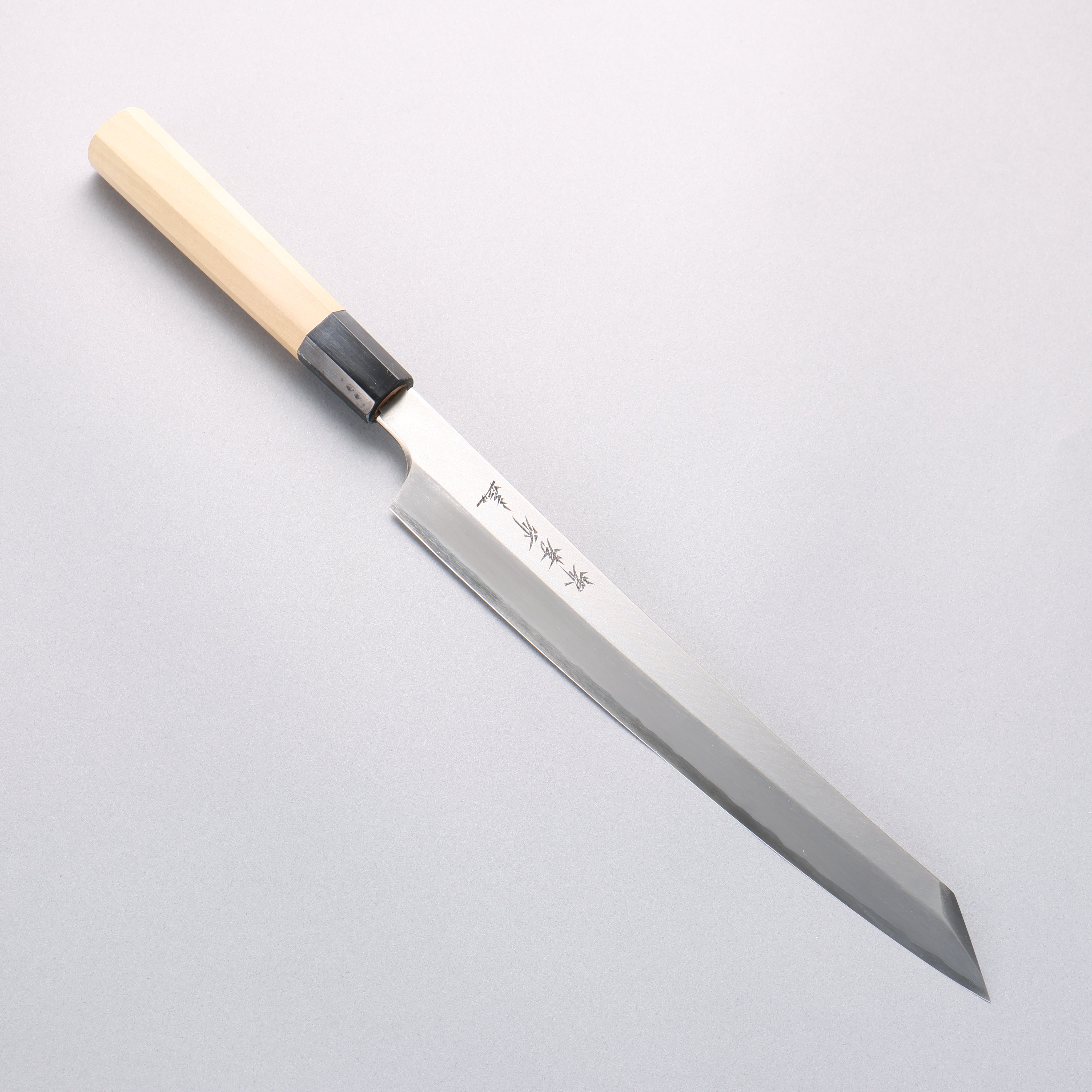堺 孝行 主廚系列 銀三鋼 切付柳刃 270mm 木蘭握把 - 清助刃物