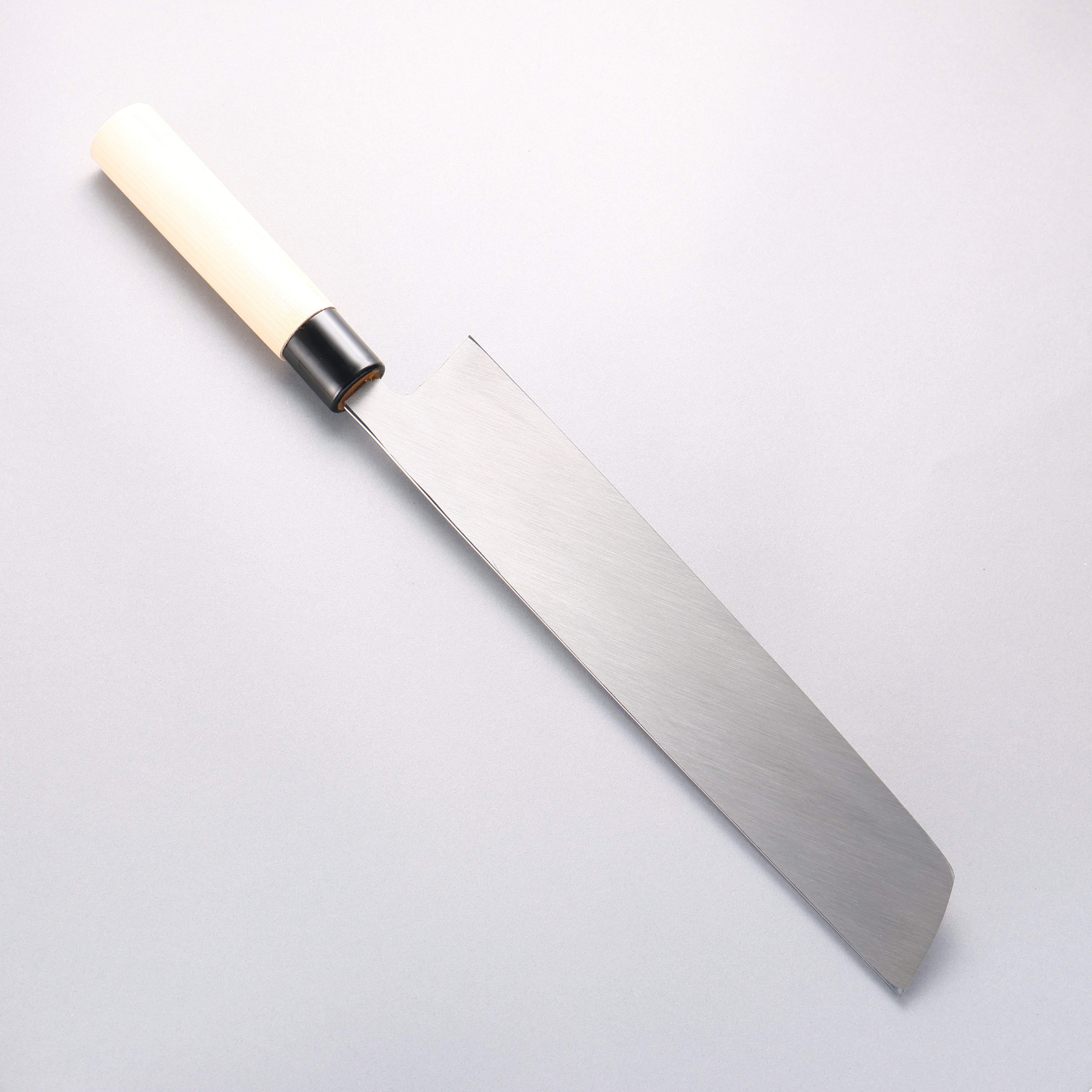 堺 孝行 霞研 白鋼 鱧(海鰻)切骨刀 300mm 木蘭握把 - 清助刃物